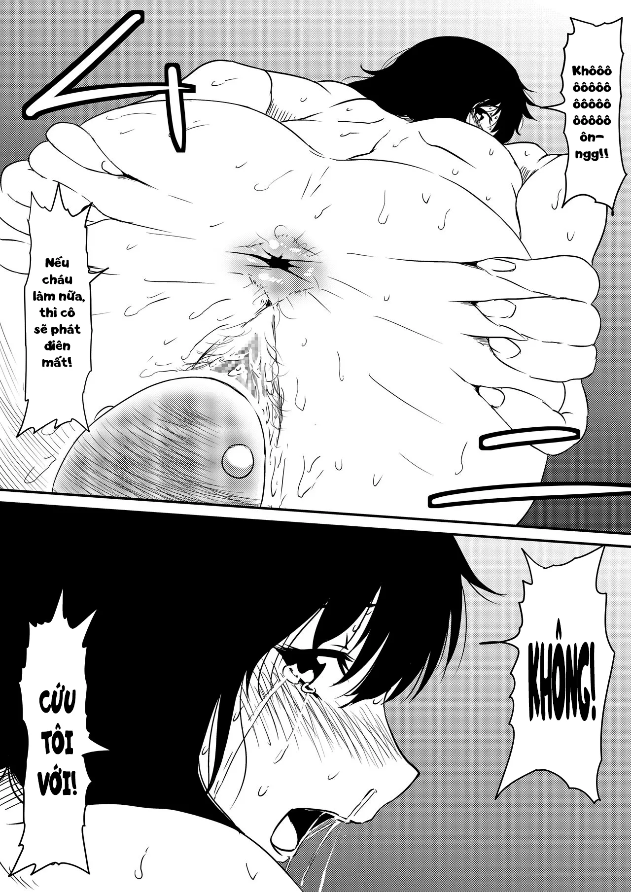 HentaiVN.net - Ảnh 24 - Thiếu niên và con cặc thần thánh mê hoặc chị em [Kami no Chinko o Motsu Shounen ~Chinko ni Yuki Kuruu Haha to Shimai~] - Chap 2