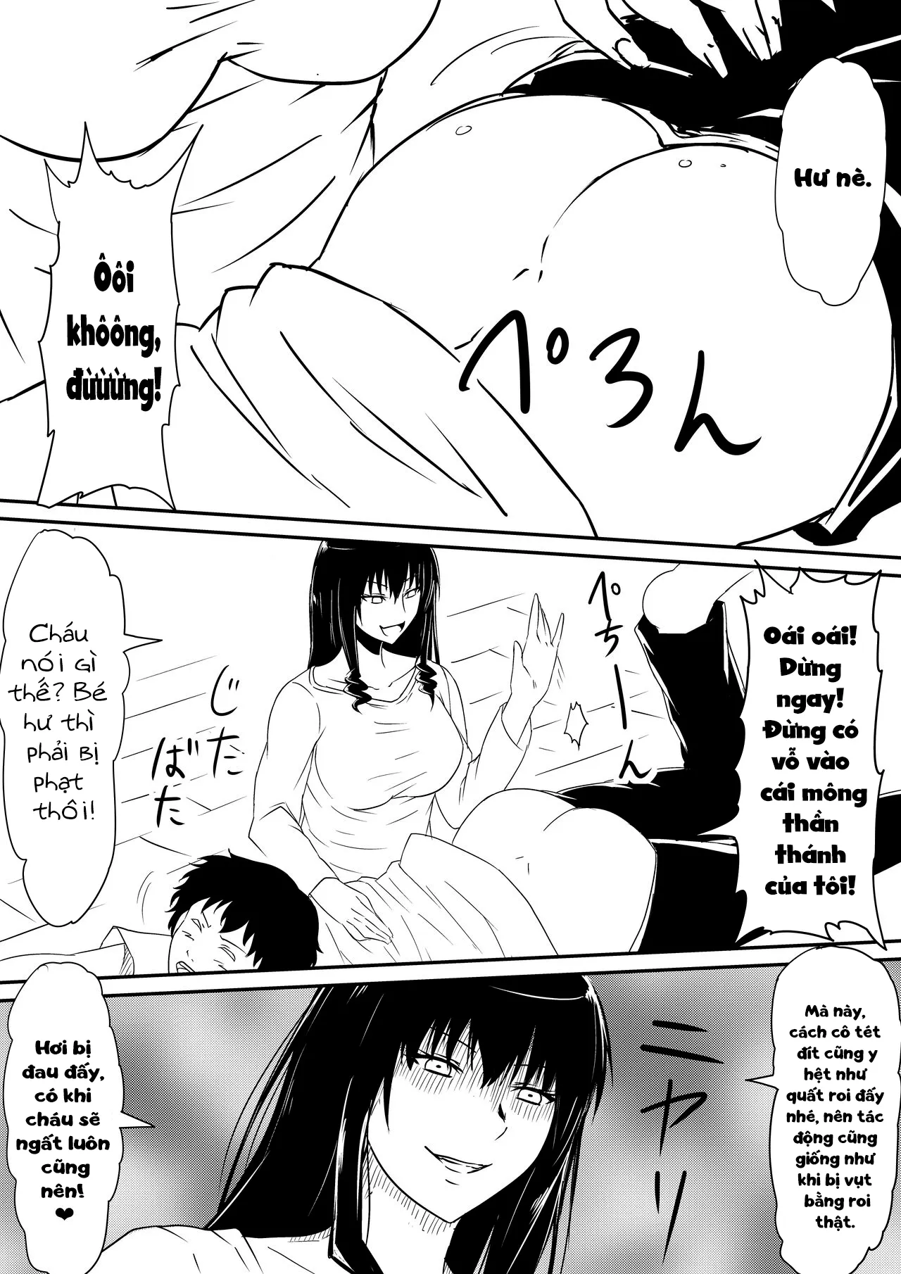 HentaiVN.net - Ảnh 7 - Thiếu niên và con cặc thần thánh mê hoặc chị em [Kami no Chinko o Motsu Shounen ~Chinko ni Yuki Kuruu Haha to Shimai~] - Chap 2