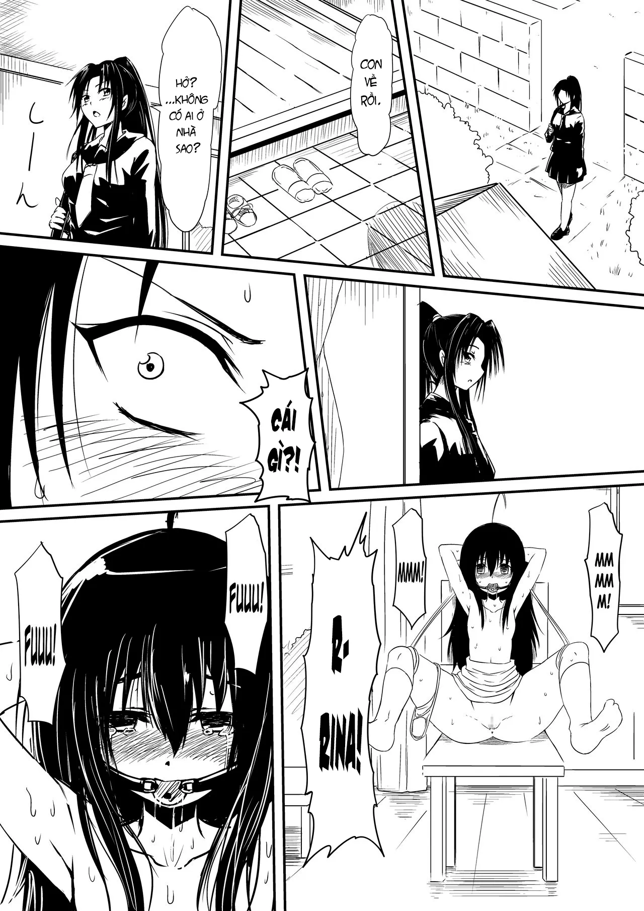 HentaiVN.net - Ảnh 17 - Thiếu niên và con cặc thần thánh mê hoặc chị em [Kami no Chinko o Motsu Shounen ~Chinko ni Yuki Kuruu Haha to Shimai~] - Chap 3 - hết phần 2