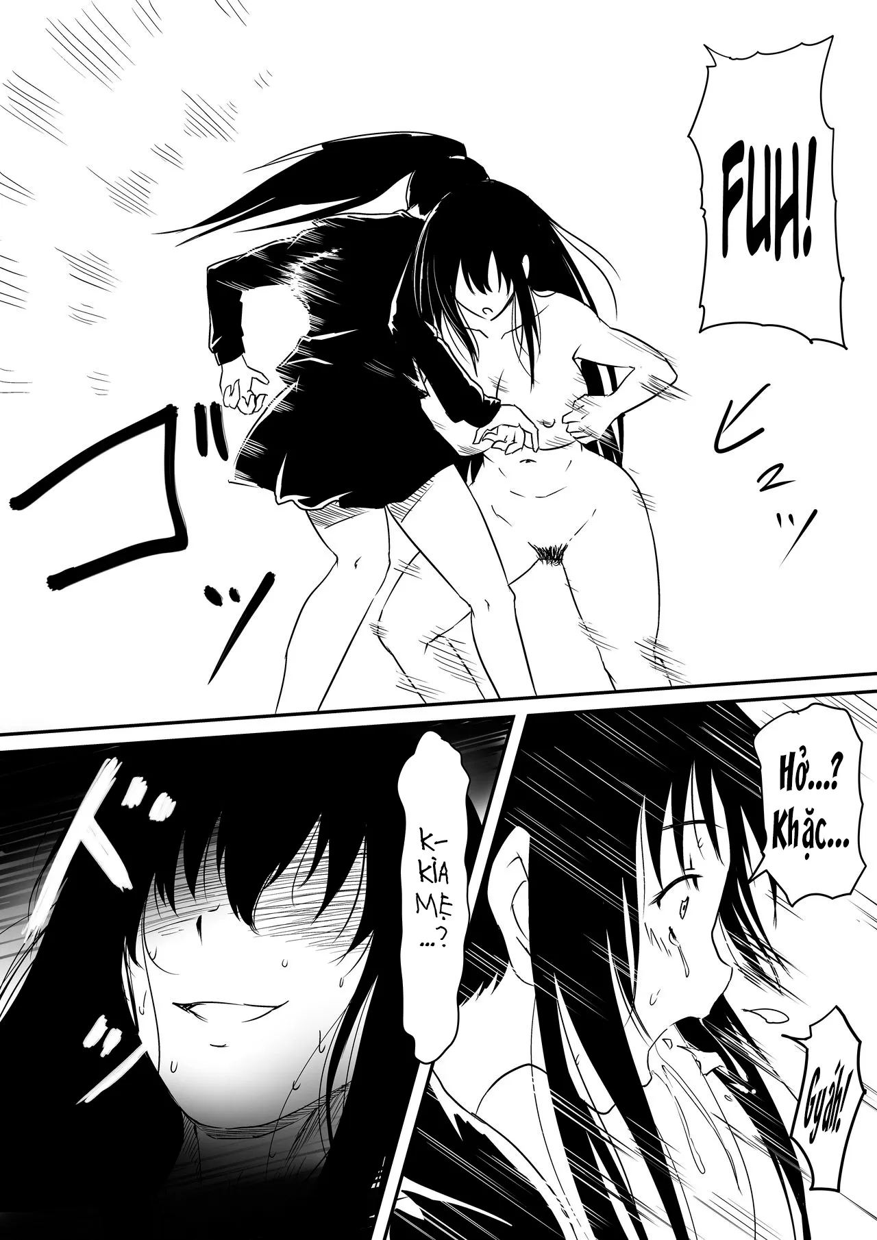 HentaiVN.net - Ảnh 19 - Thiếu niên và con cặc thần thánh mê hoặc chị em [Kami no Chinko o Motsu Shounen ~Chinko ni Yuki Kuruu Haha to Shimai~] - Chap 3 - hết phần 2