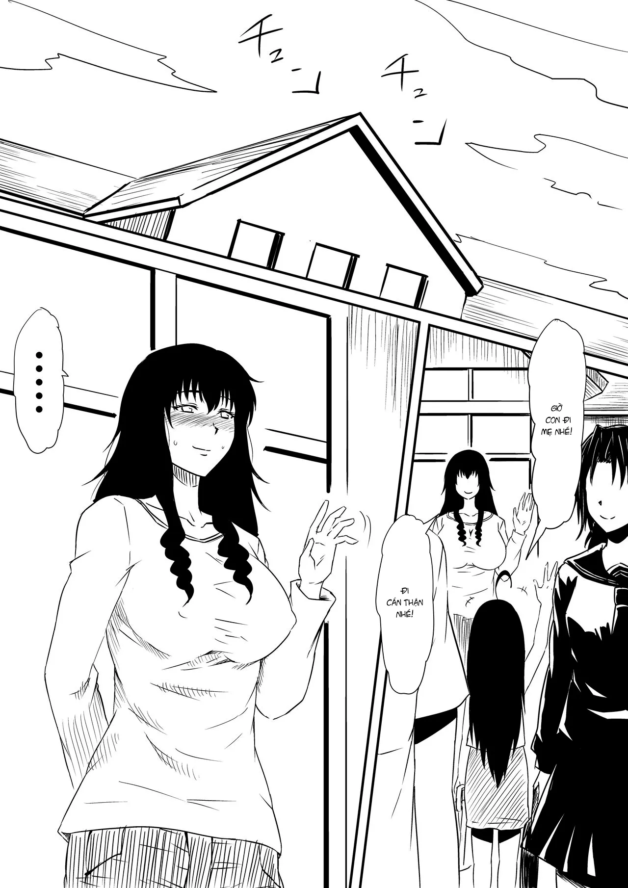 HentaiVN.net - Ảnh 3 - Thiếu niên và con cặc thần thánh mê hoặc chị em [Kami no Chinko o Motsu Shounen ~Chinko ni Yuki Kuruu Haha to Shimai~] - Chap 3 - hết phần 2