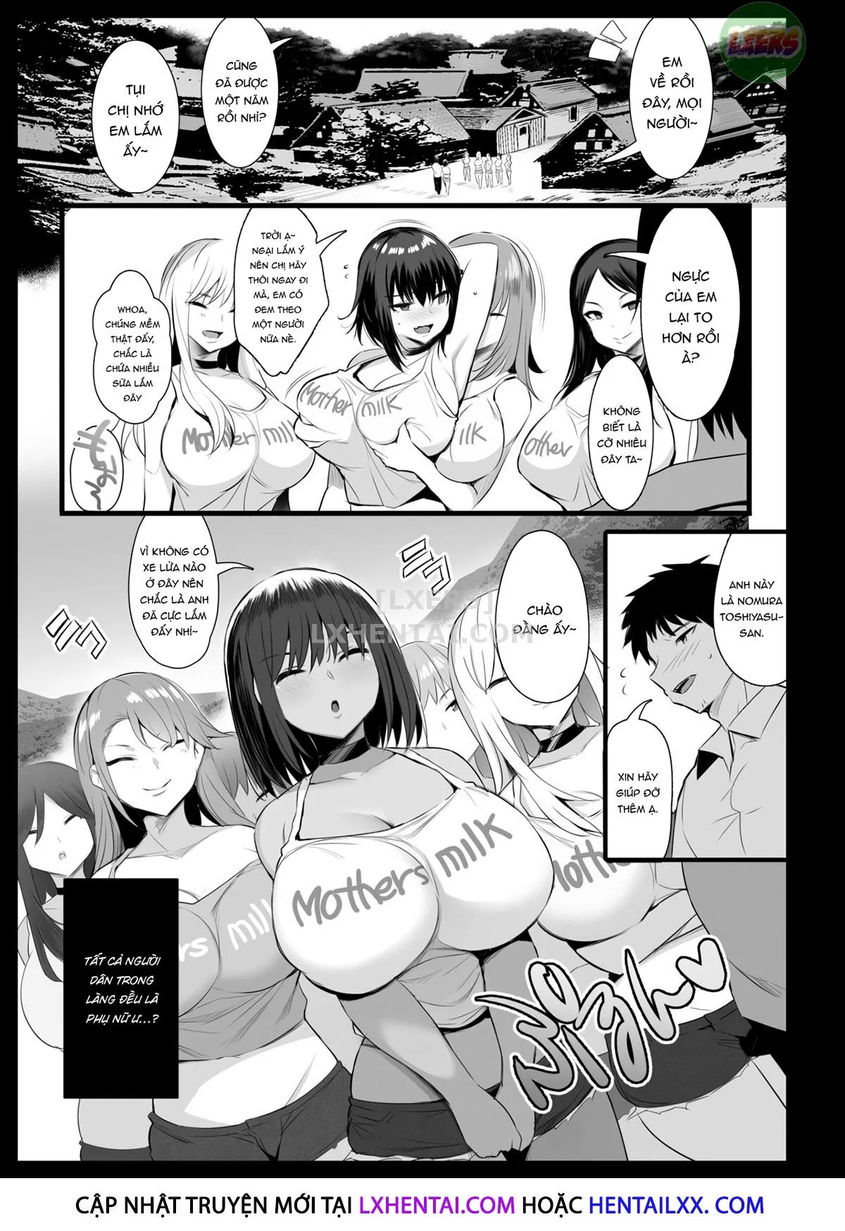 HentaiVN.net - Ảnh 12 - Milking Village [Sakunyuu Mura] - Oneshot