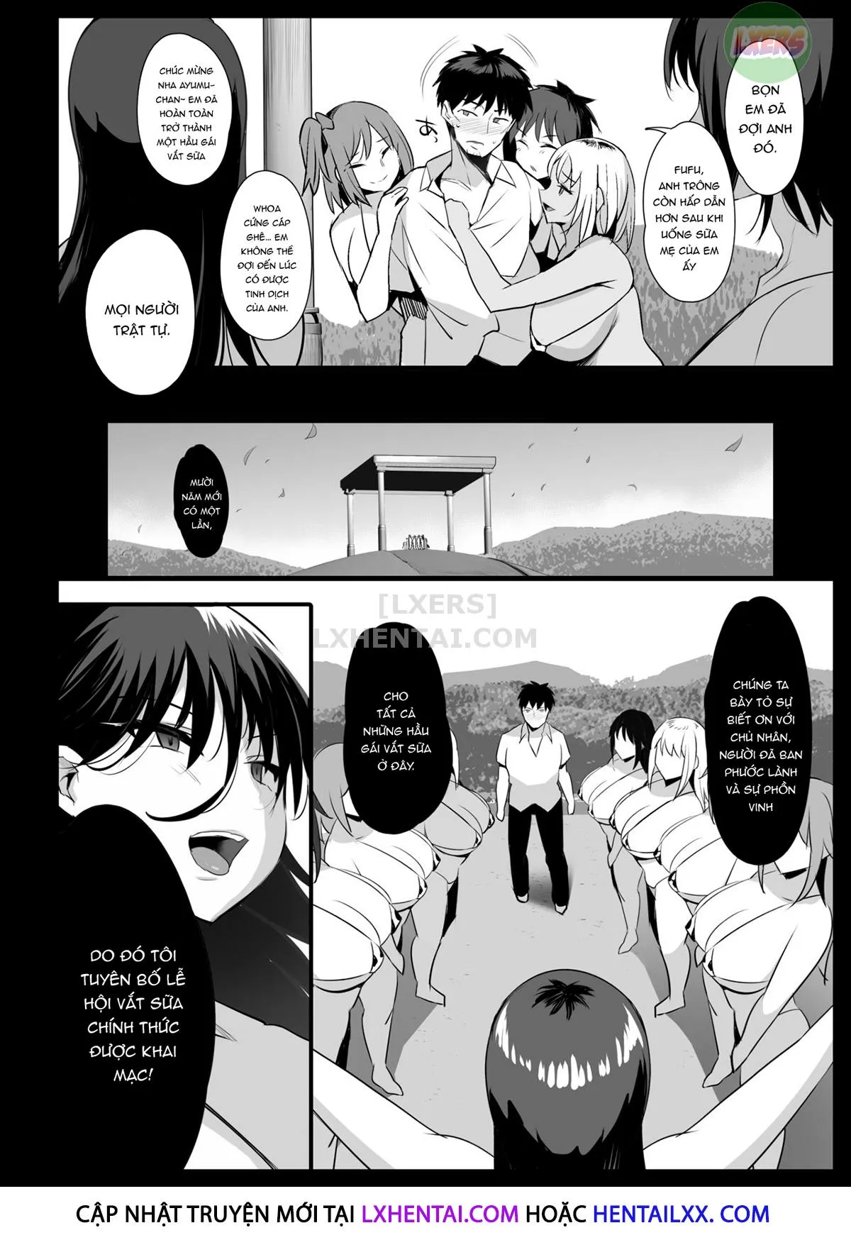 HentaiVN.net - Ảnh 29 - Milking Village [Sakunyuu Mura] - Oneshot