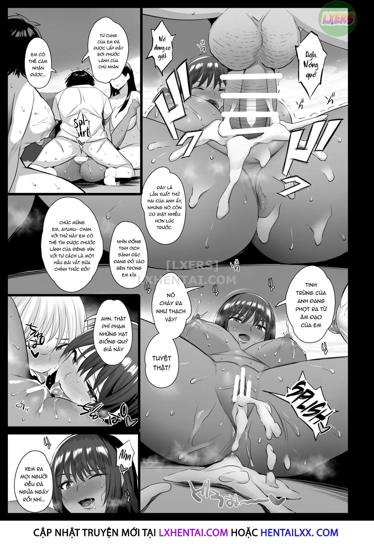 HentaiVN.net - Ảnh 50 - Milking Village [Sakunyuu Mura] - Oneshot