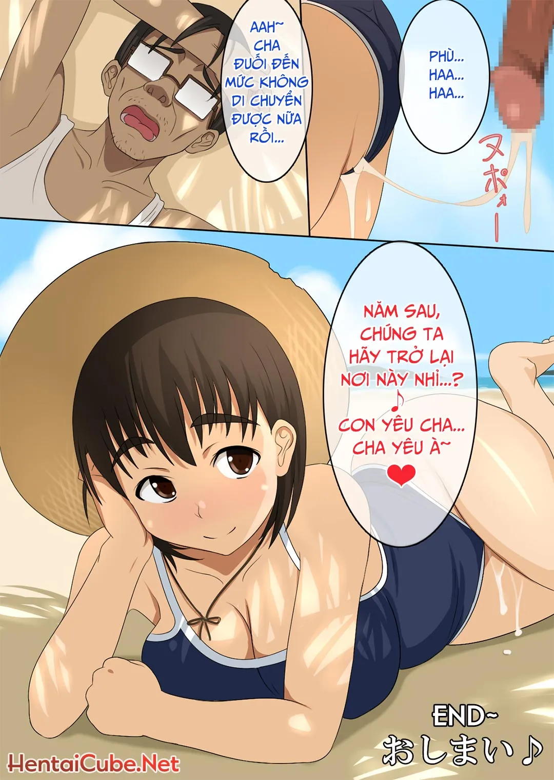 HentaiVN.net - Ảnh 14 - I Love Daddy! [Otou-san Daisuki] - Chap 2 - [END]