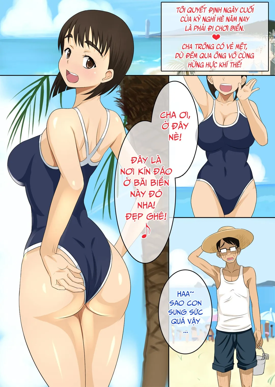 HentaiVN.net - Ảnh 8 - I Love Daddy! [Otou-san Daisuki] - Chap 2 - [END]