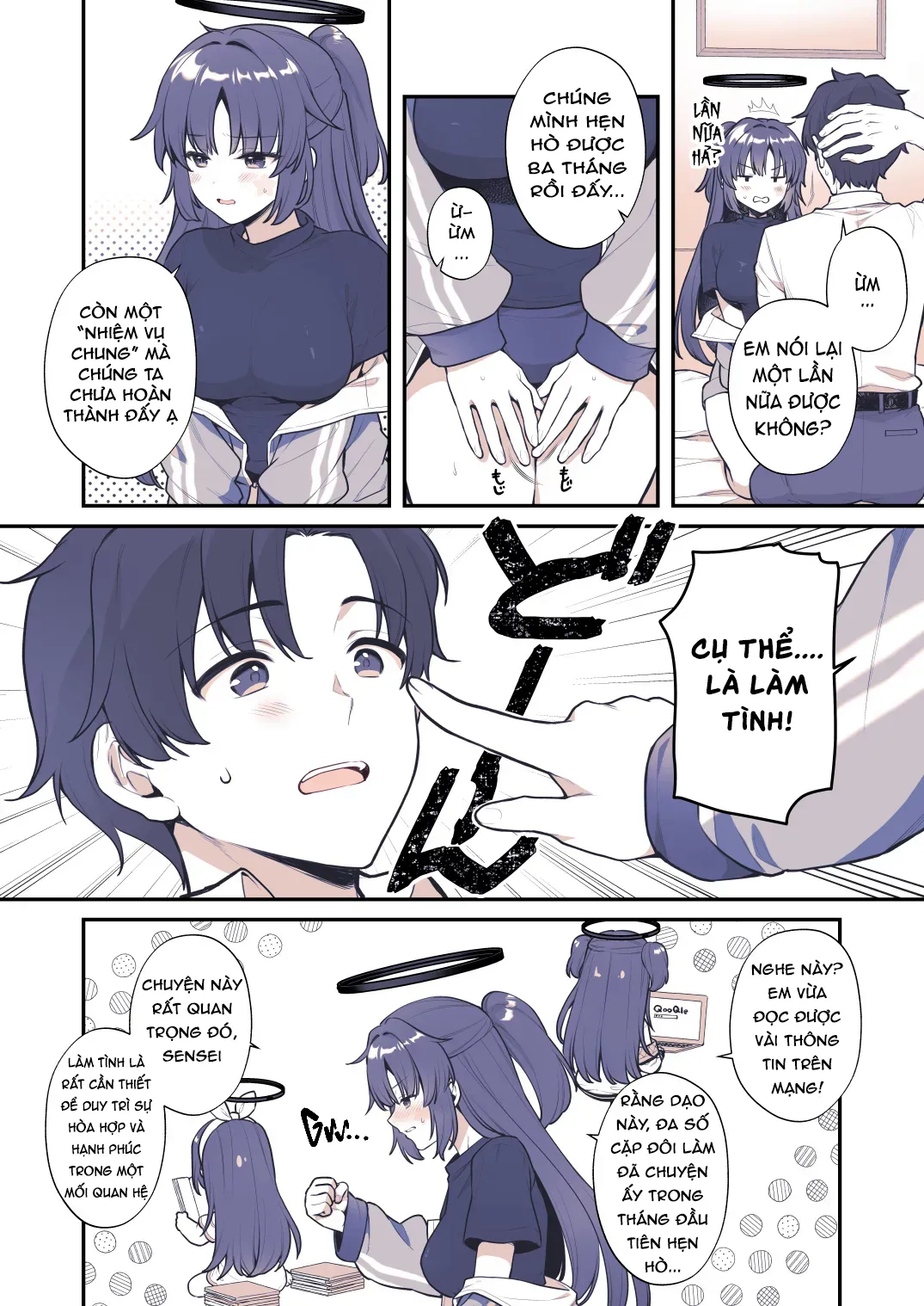 HentaiVN.net - Ảnh 3 - Yuuka muốn được làm chuyện ấy! - Chịt Yuuka