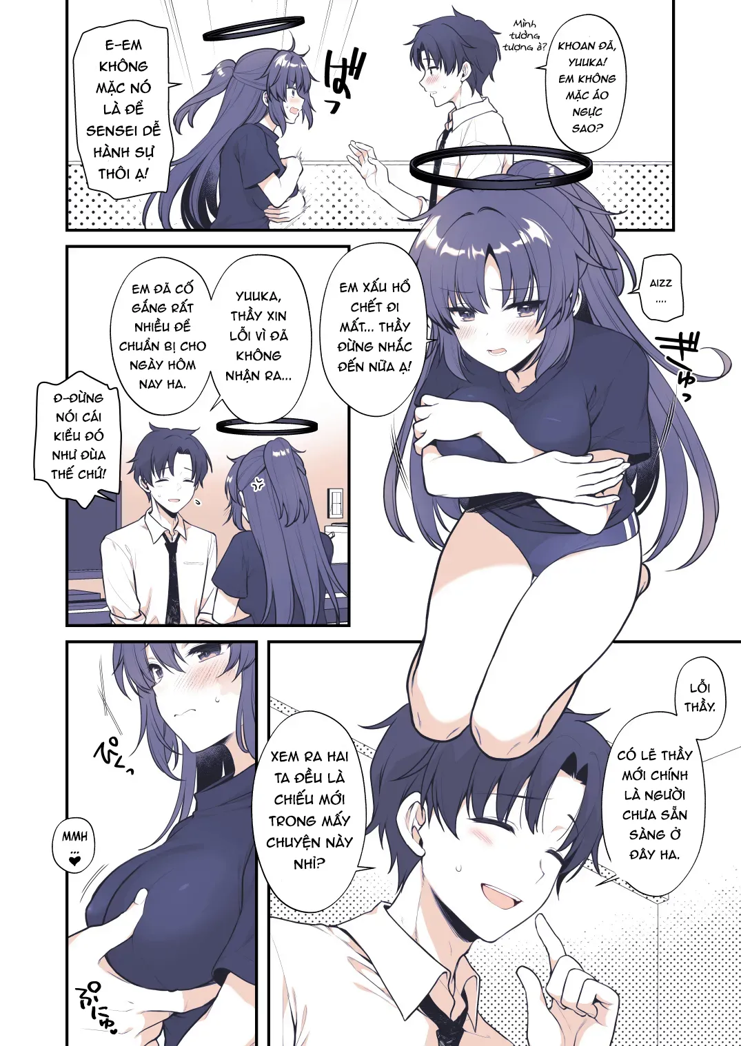 HentaiVN.net - Ảnh 6 - Yuuka muốn được làm chuyện ấy! - Chịt Yuuka