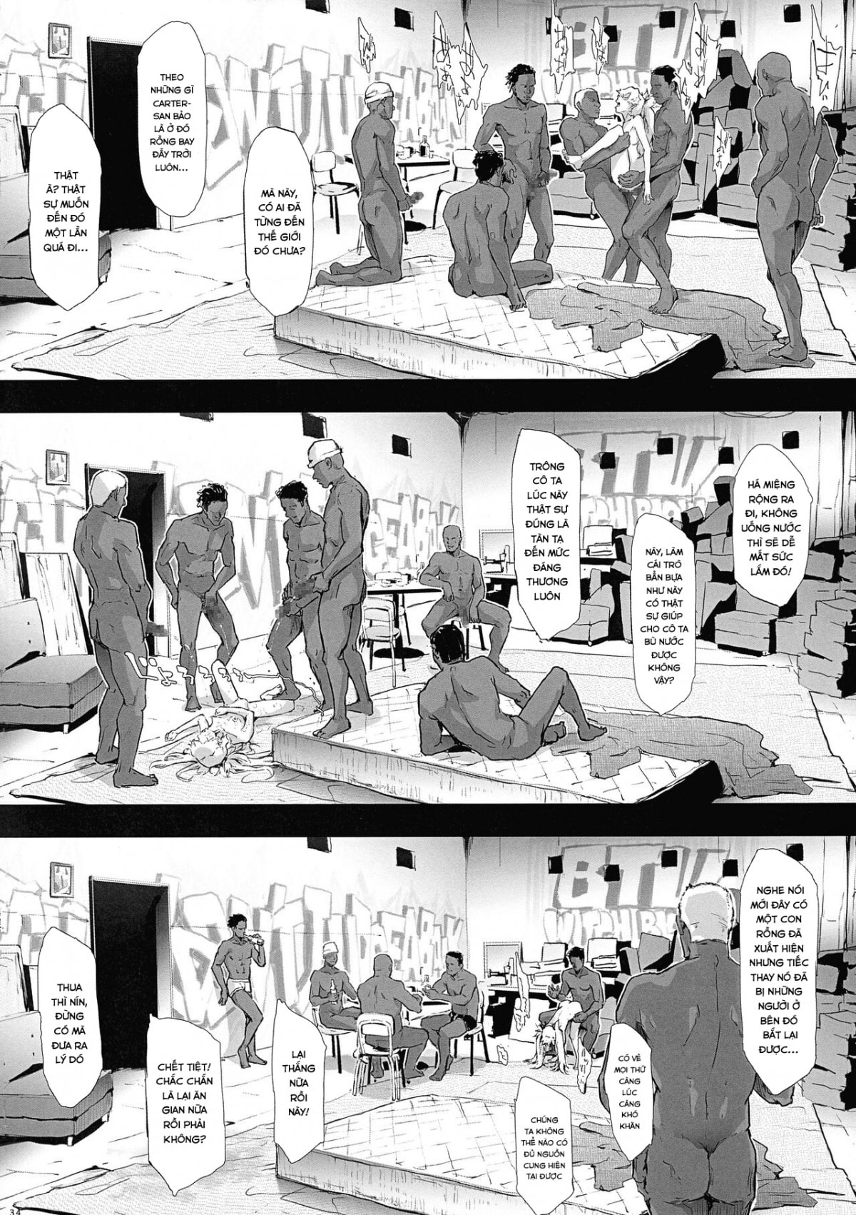 HentaiVN.net - Ảnh 34 - BITCH BITCH - oneshot