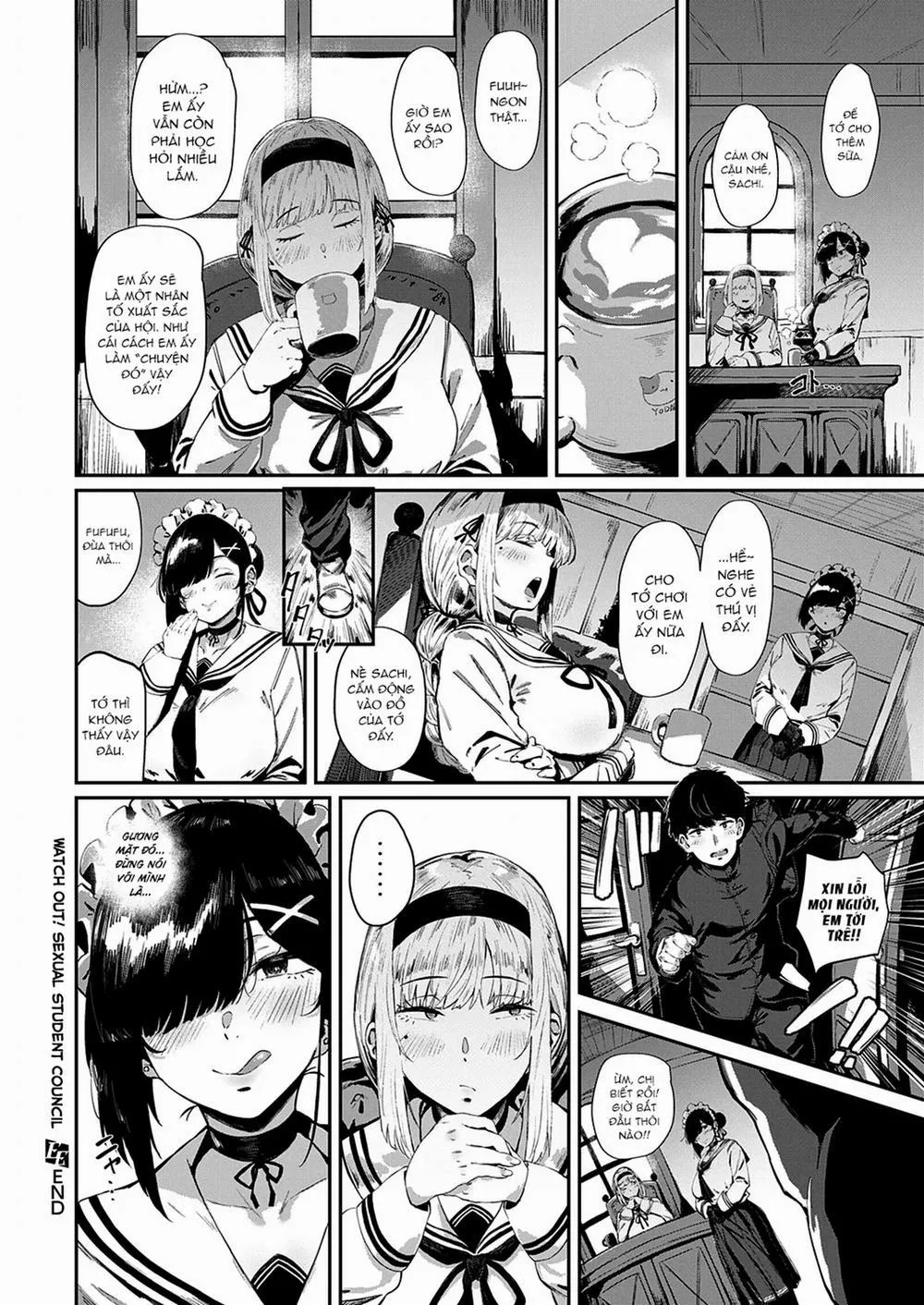 HentaiVN.net - Ảnh 24 - Abunai!? Seitokai - Chap 1