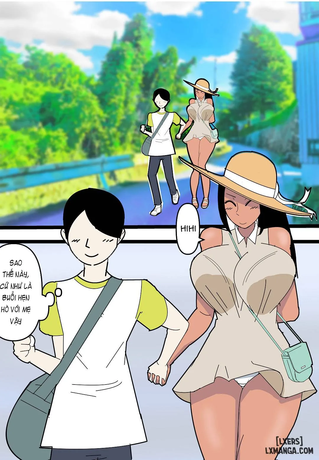 HentaiVN.net - Ảnh 32 - Ore no Okaasan ni Ecchi na Koto Shinaide Kudasai! - Oneshot
