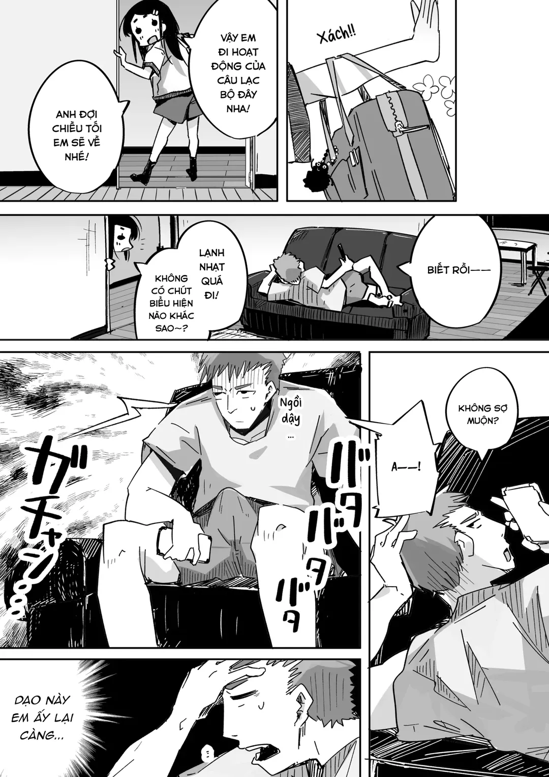 HentaiVN.net - Ảnh 11 - Không thể cưỡng lại sự cám dỗ của em gái - Oneshot