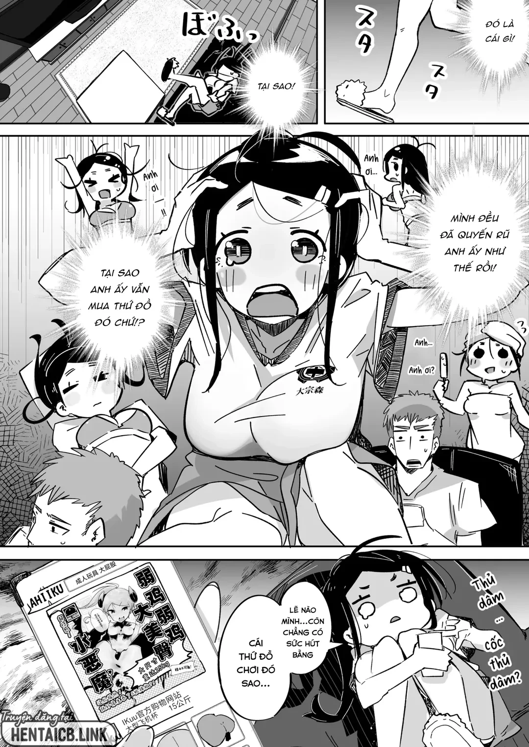 HentaiVN.net - Ảnh 16 - Không thể cưỡng lại sự cám dỗ của em gái - Oneshot