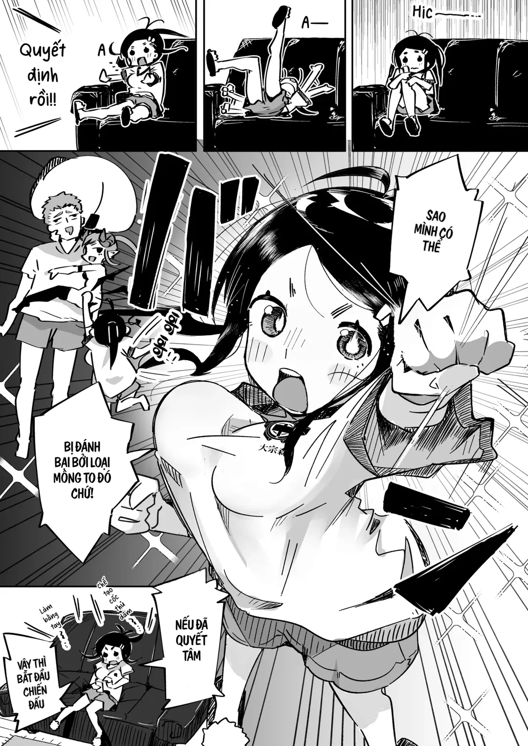 HentaiVN.net - Ảnh 17 - Không thể cưỡng lại sự cám dỗ của em gái - Oneshot