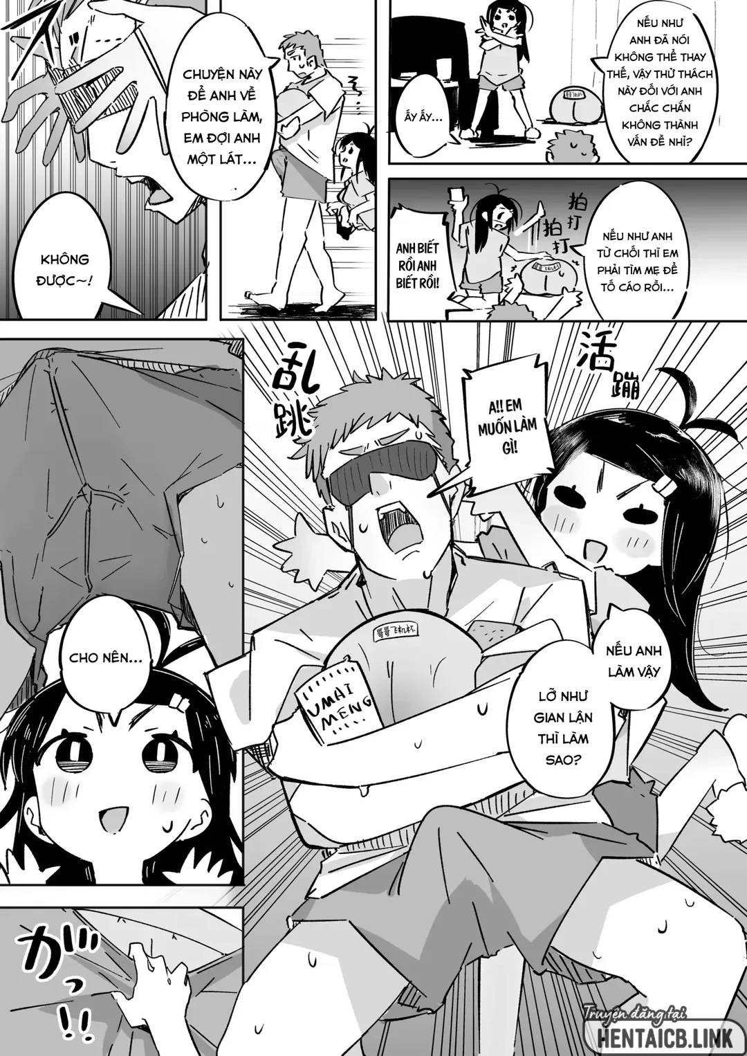 HentaiVN.net - Ảnh 23 - Không thể cưỡng lại sự cám dỗ của em gái - Oneshot