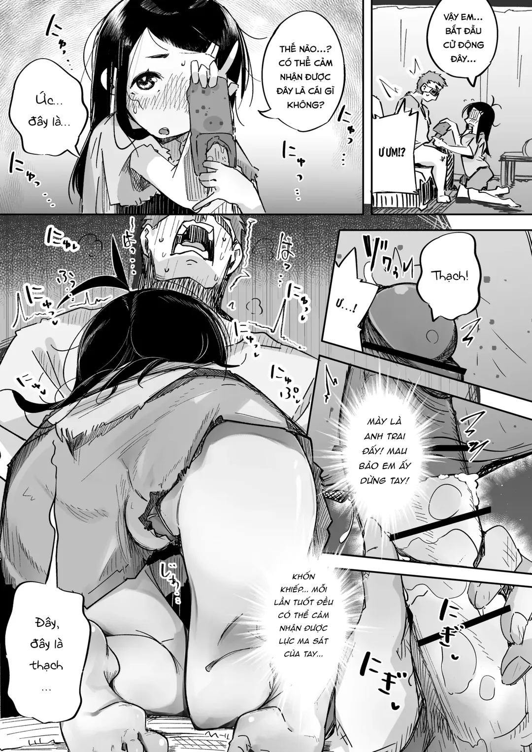 HentaiVN.net - Ảnh 29 - Không thể cưỡng lại sự cám dỗ của em gái - Oneshot