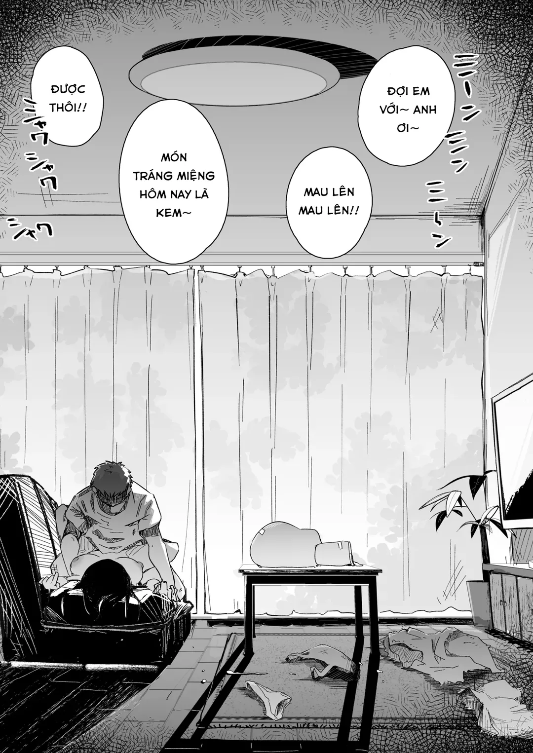 HentaiVN.net - Ảnh 40 - Không thể cưỡng lại sự cám dỗ của em gái - Oneshot