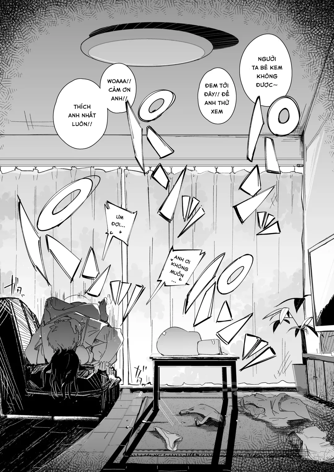 HentaiVN.net - Ảnh 42 - Không thể cưỡng lại sự cám dỗ của em gái - Oneshot