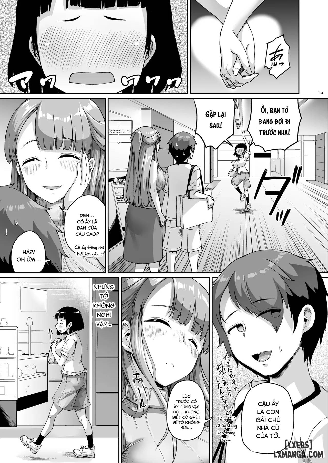 HentaiVN.net - Ảnh 14 - Cared For By A Busty Mother & Daughter - oneshot