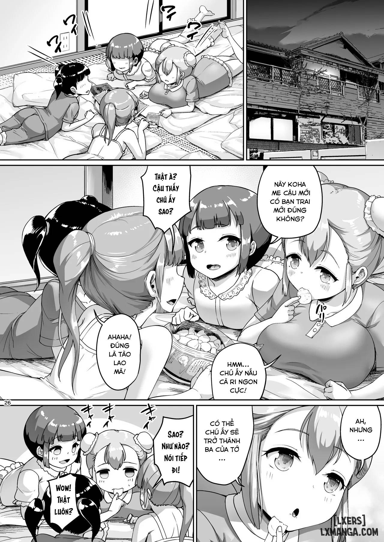 HentaiVN.net - Ảnh 25 - Cared For By A Busty Mother & Daughter - oneshot
