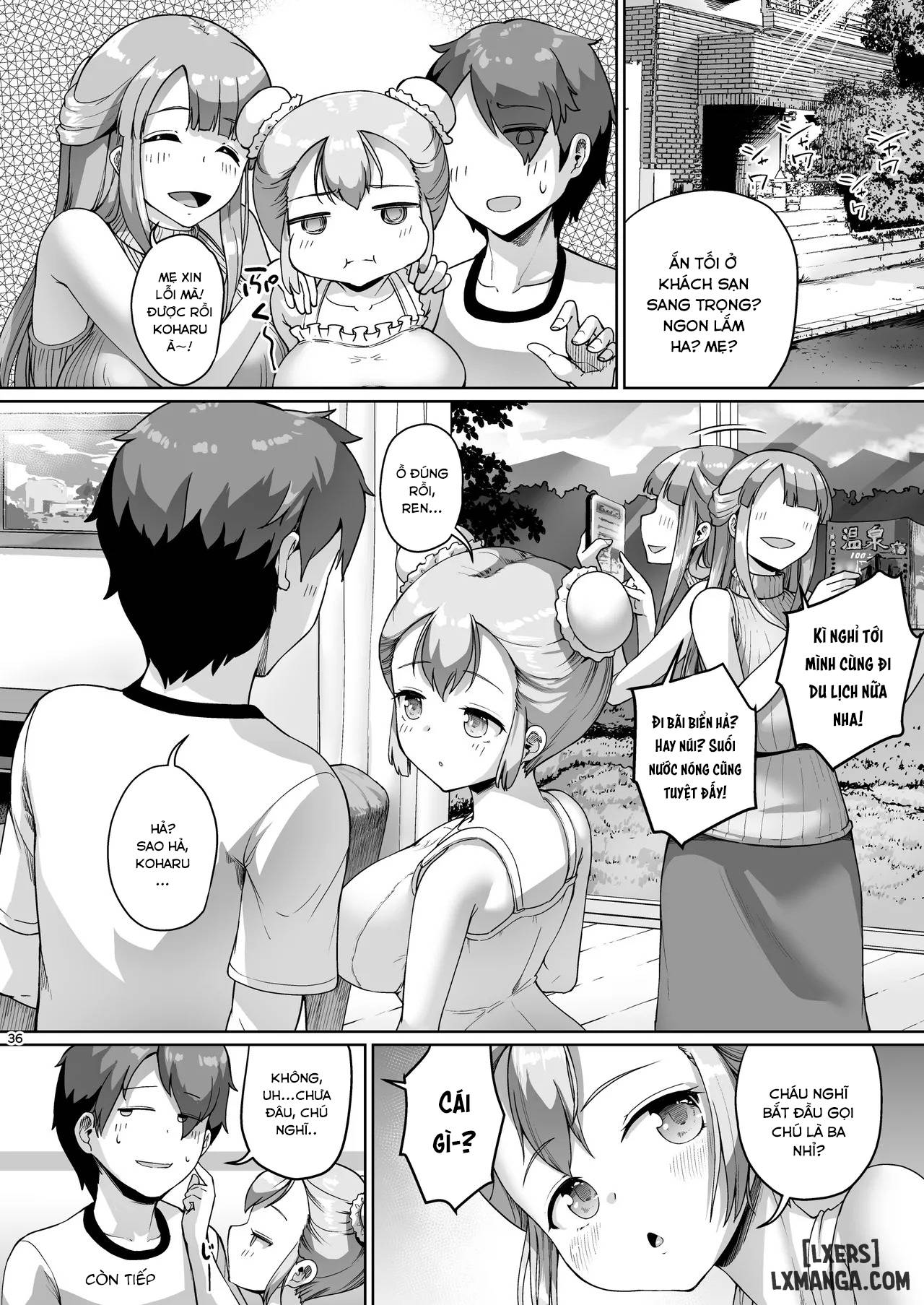 HentaiVN.net - Ảnh 35 - Cared For By A Busty Mother & Daughter - oneshot