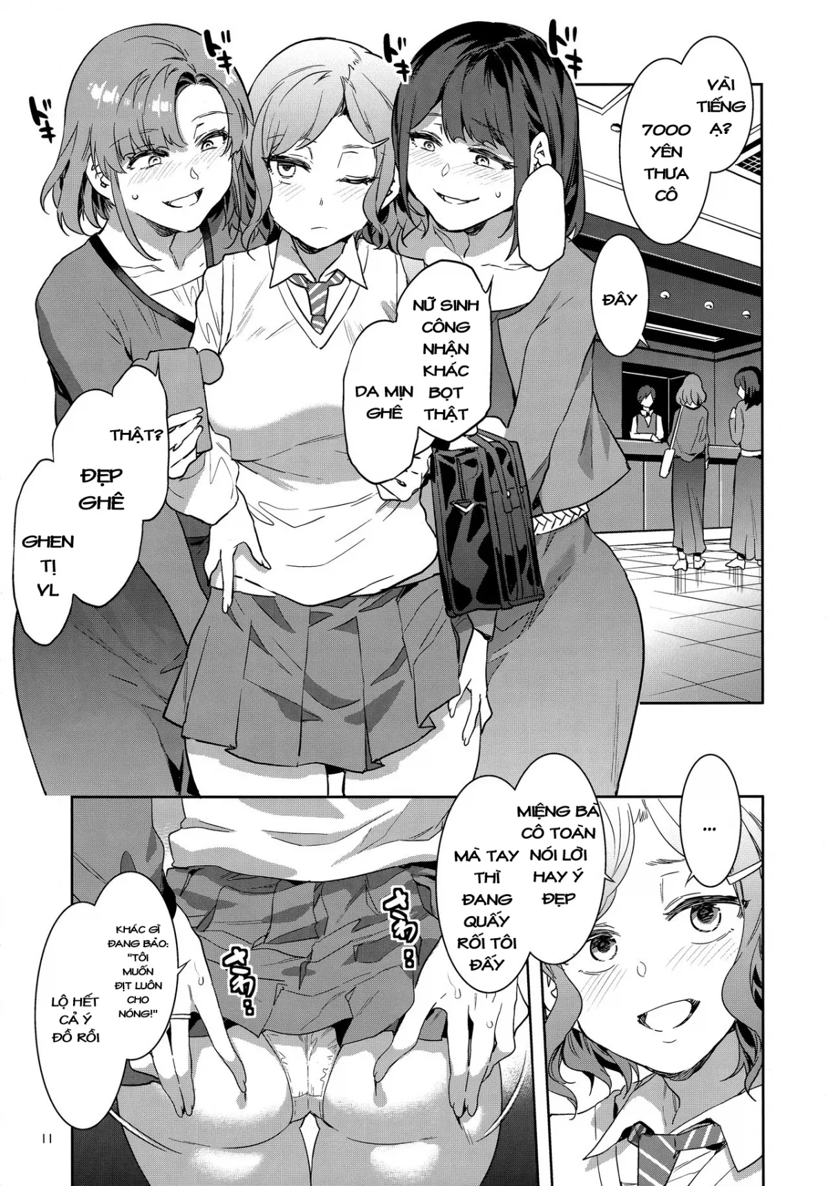 HentaiVN.net - Ảnh 9 - Futanari Shufu no Onaho - Chap 1