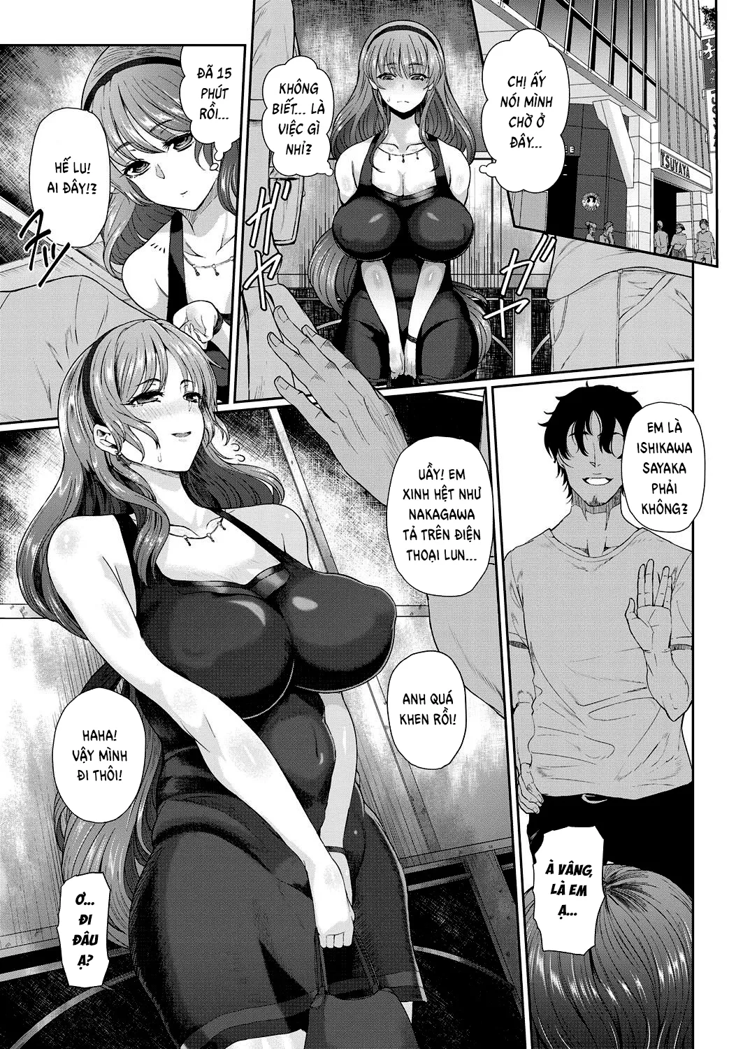 HentaiVN.net - Ảnh 4 - A Lewd Married Woman [Yogoreta Hitozuma] - Oneshot