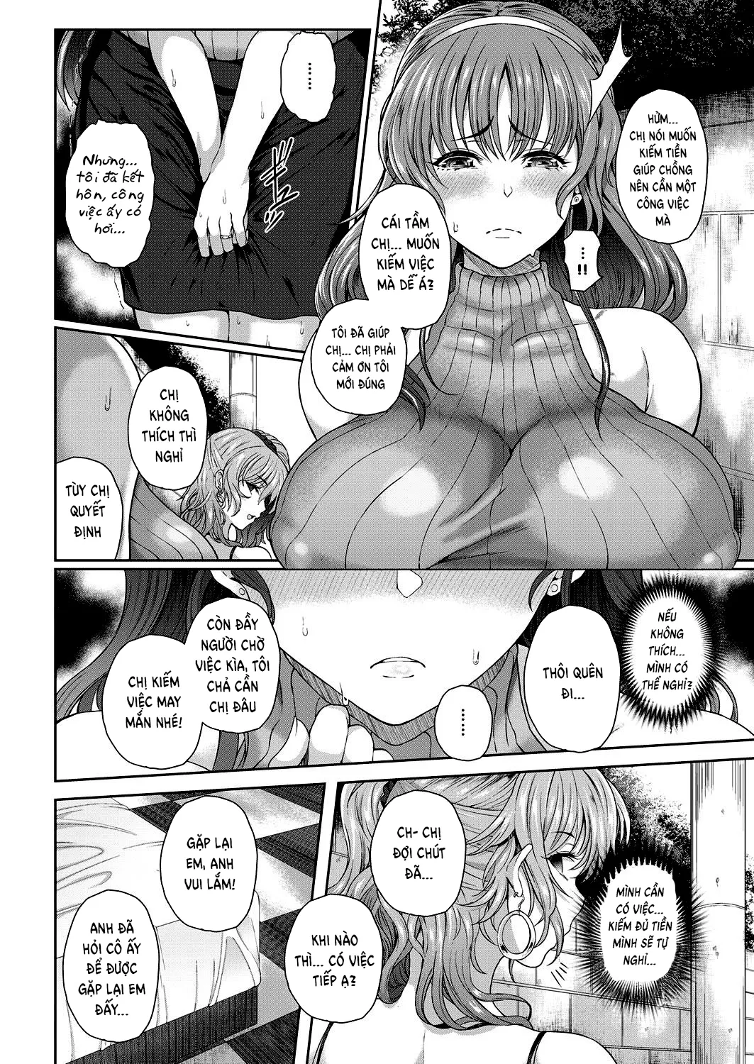 HentaiVN.net - Ảnh 7 - A Lewd Married Woman [Yogoreta Hitozuma] - Oneshot