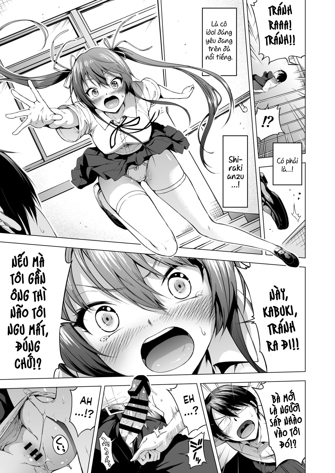 HentaiVN.net - Ảnh 5 - Lovemare Bangaihen 1 Butsukattara Nakadashi Shasei!! ~Lucky Sex no Sekai~ [Lovemare Sidestory 1 Accidental Creampies!! ~A World of Lucky Sex~] - Chap 1