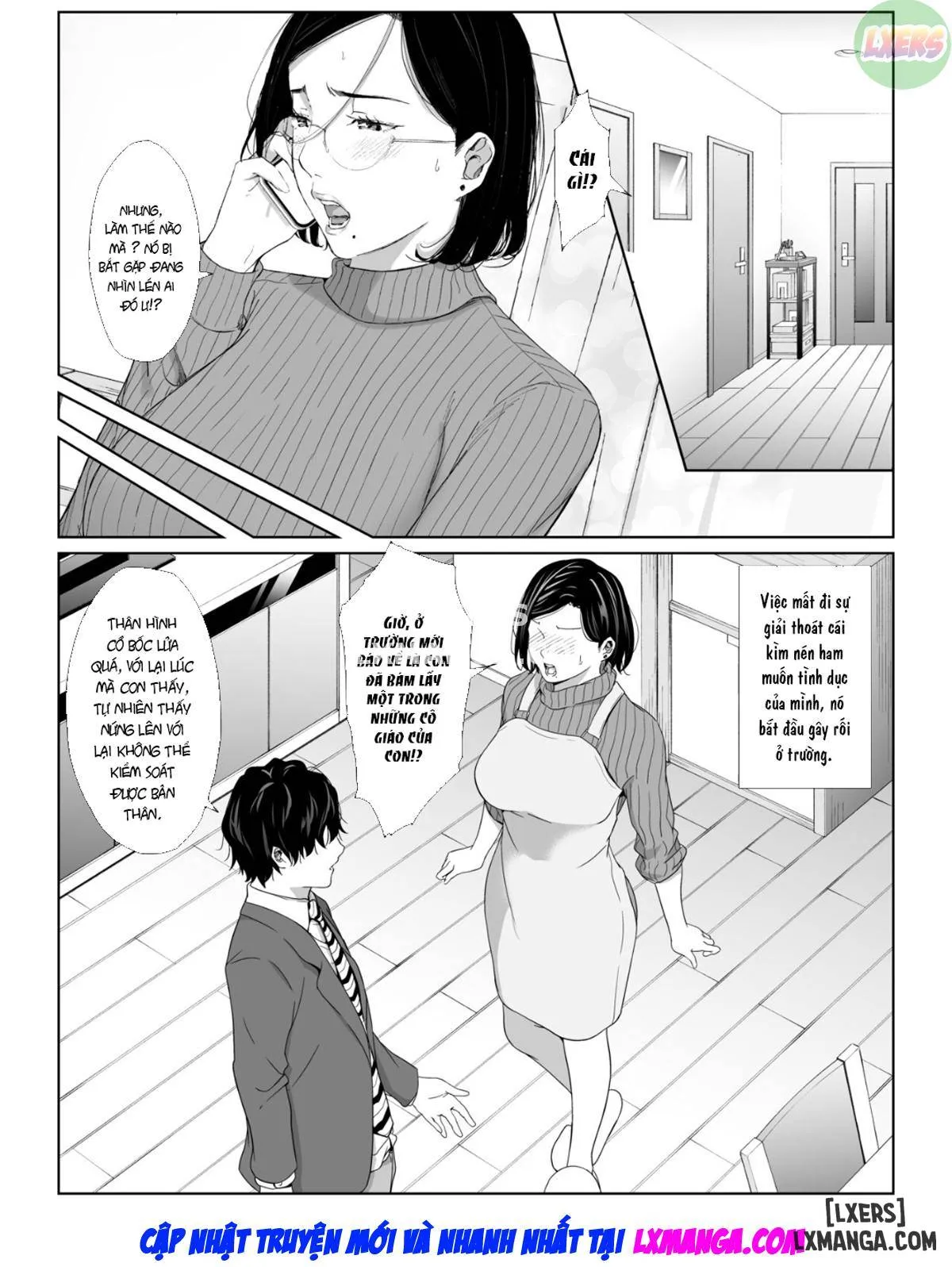 HentaiVN.net - Ảnh 6 - Mẹ Có Thể Phục Vụ Con - Oneshot