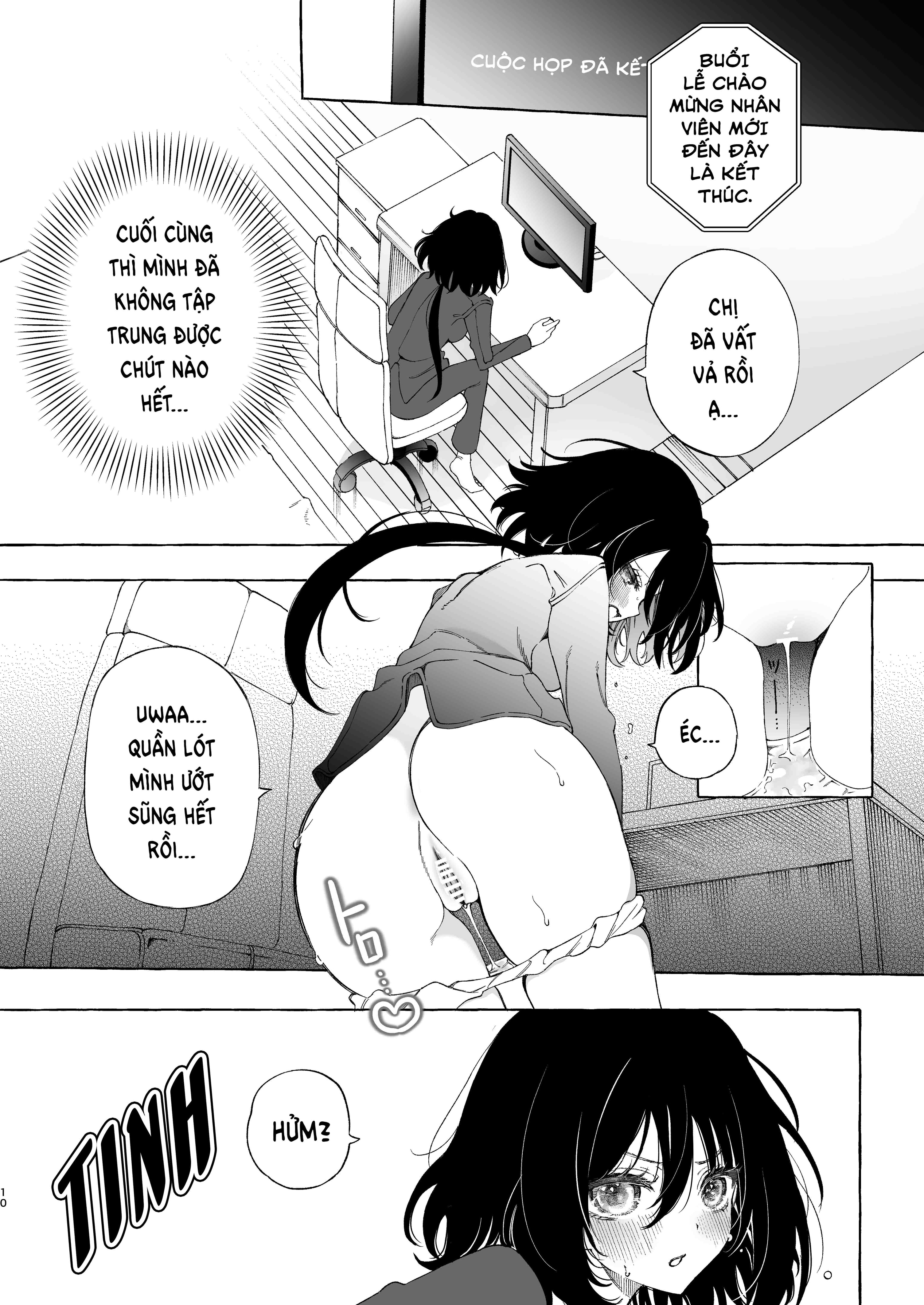 HentaiVN.net - Ảnh 8 - Yêu Đồng nghiệp bằng Tai - Oneshot