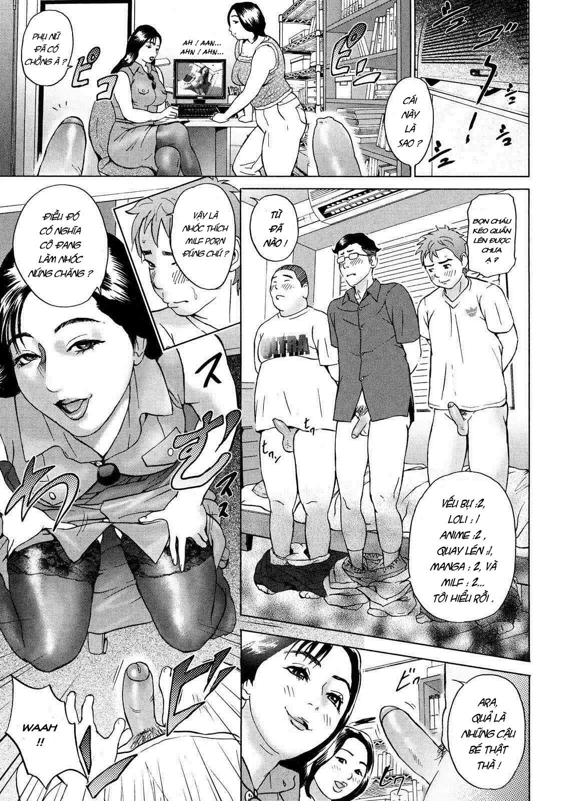 HentaiVN.net - Ảnh 5 - Chung cư của những bà vợ [CHO DANCHIZUMA KEIKO] - Chap 2