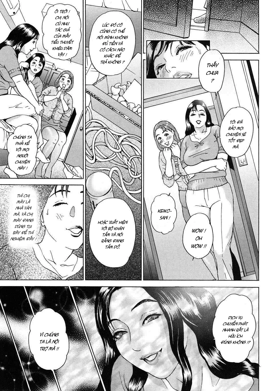 HentaiVN.net - Ảnh 19 - Chung cư của những bà vợ [CHO DANCHIZUMA KEIKO] - Chap 3