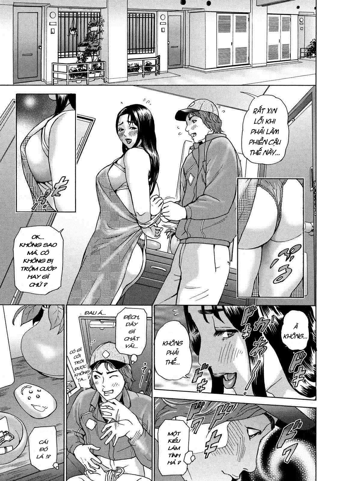 HentaiVN.net - Ảnh 3 - Chung cư của những bà vợ [CHO DANCHIZUMA KEIKO] - Chap 3