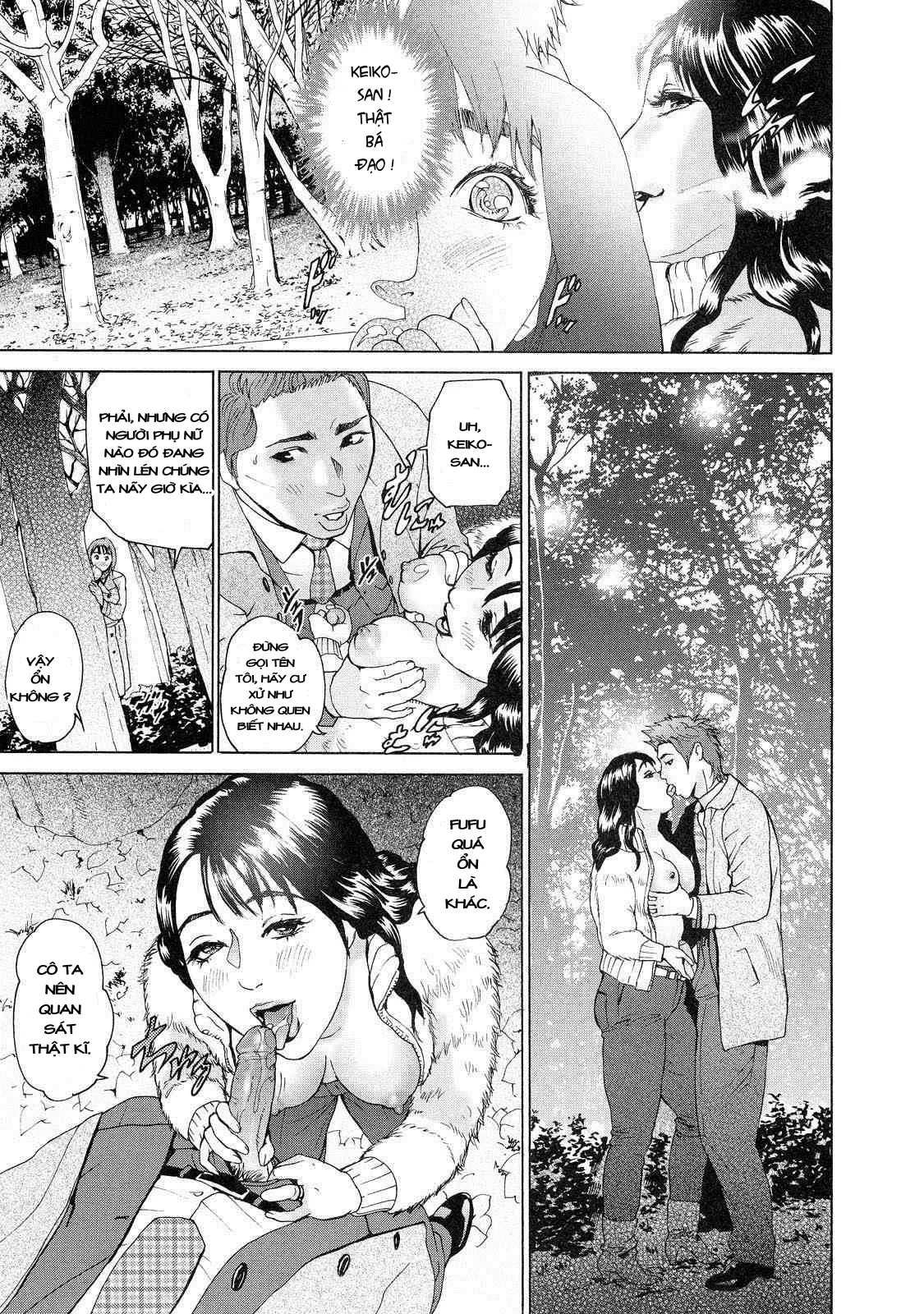 HentaiVN.net - Ảnh 9 - Chung cư của những bà vợ [CHO DANCHIZUMA KEIKO] - Chap 5