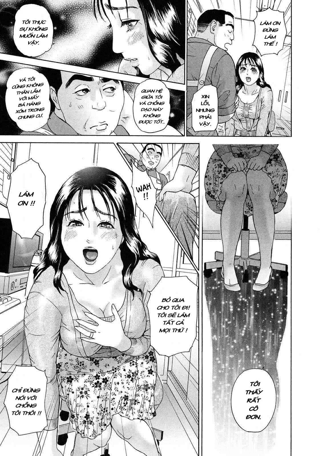 HentaiVN.net - Ảnh 3 - Chung cư của những bà vợ [CHO DANCHIZUMA KEIKO] - Chap 6