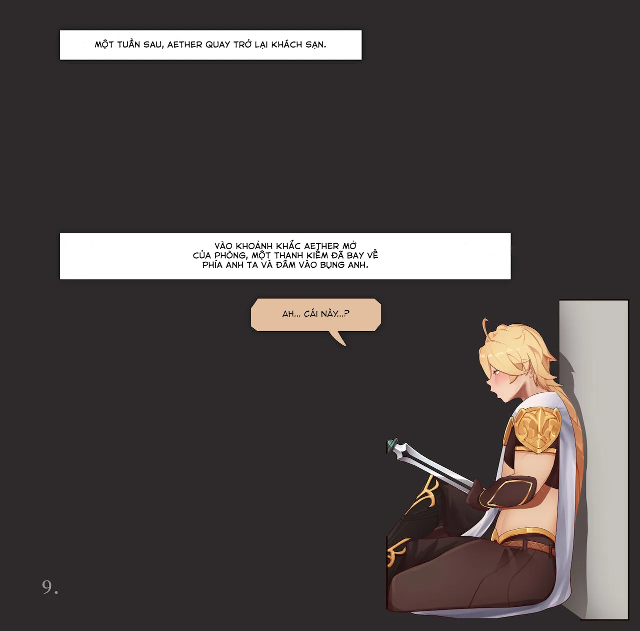 HentaiVN.net - Ảnh 9 - Sự khủng hoảng cảm xúc của Aether và Kamisato [Aether and Kamisato's Emotional crisis] - Oneshot