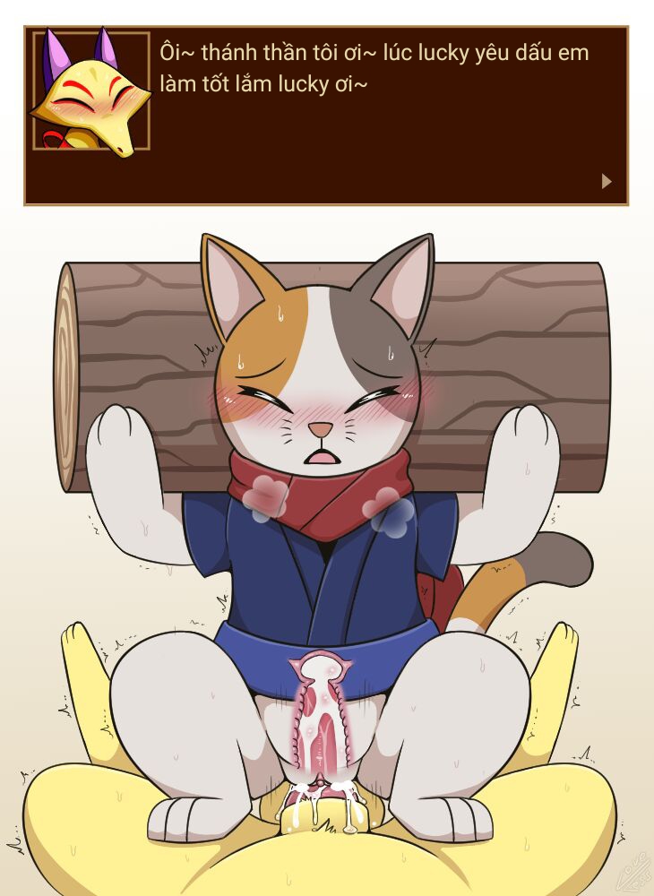 HentaiVN.net - Ảnh 4 - Một buổi tập bình thường của hai thầy trò:)) - Tế lucky