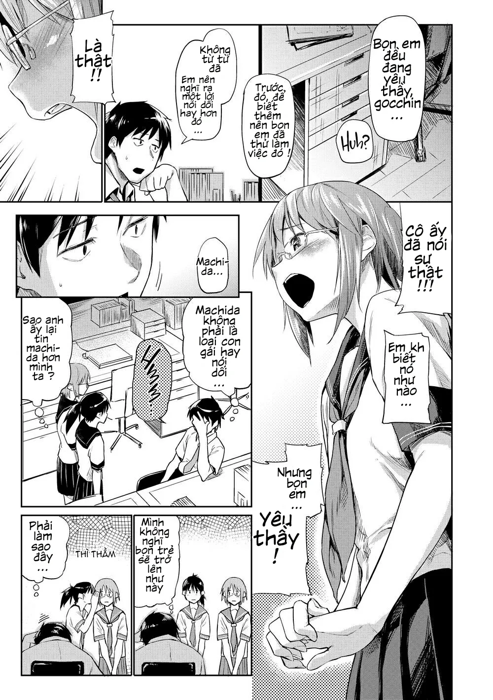 HentaiVN.net - Ảnh 10 - [Esuke] Darling You Drive Me Mad - Chap 2