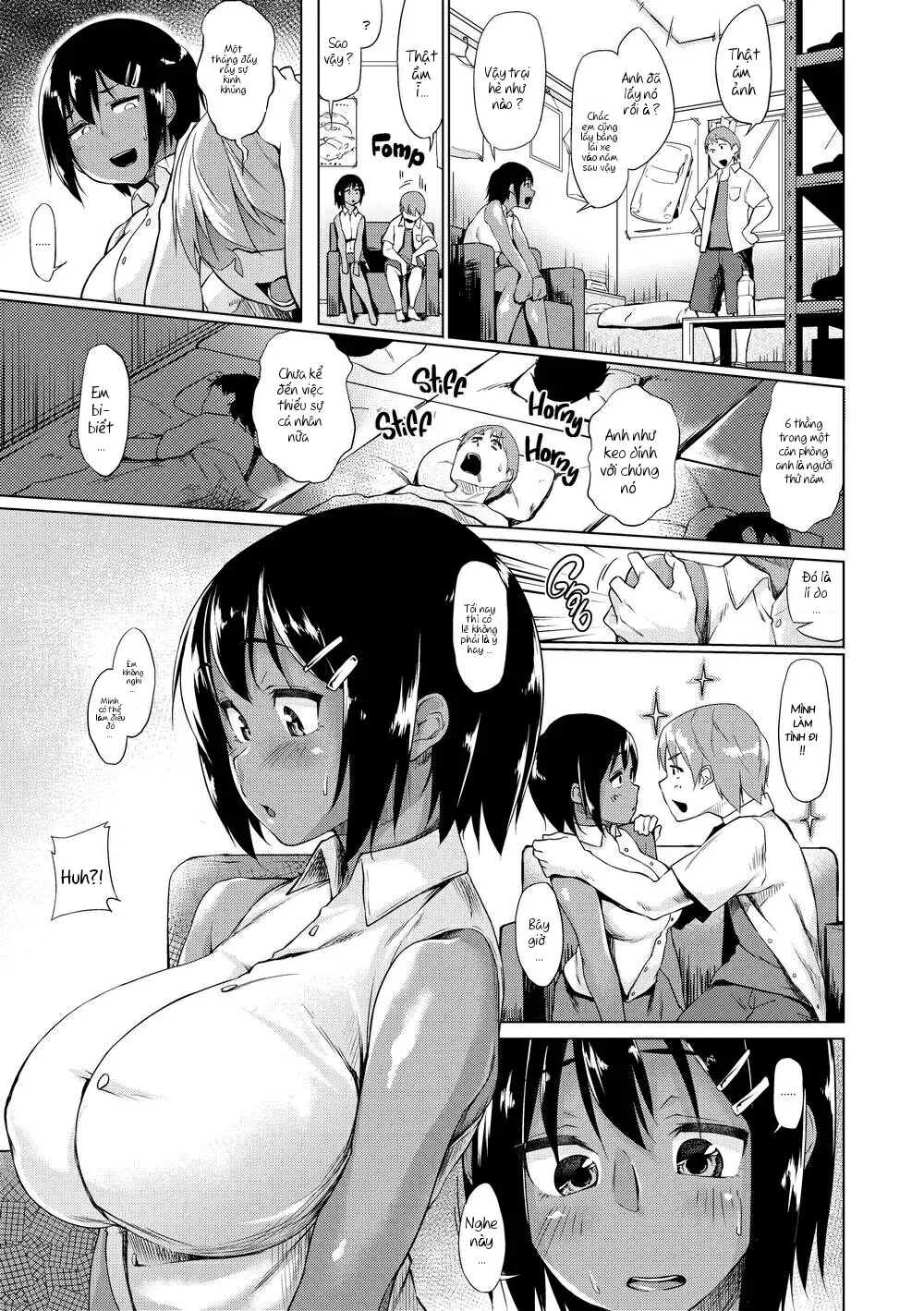HentaiVN.net - Ảnh 6 - [Esuke] Darling You Drive Me Mad - Chap 8