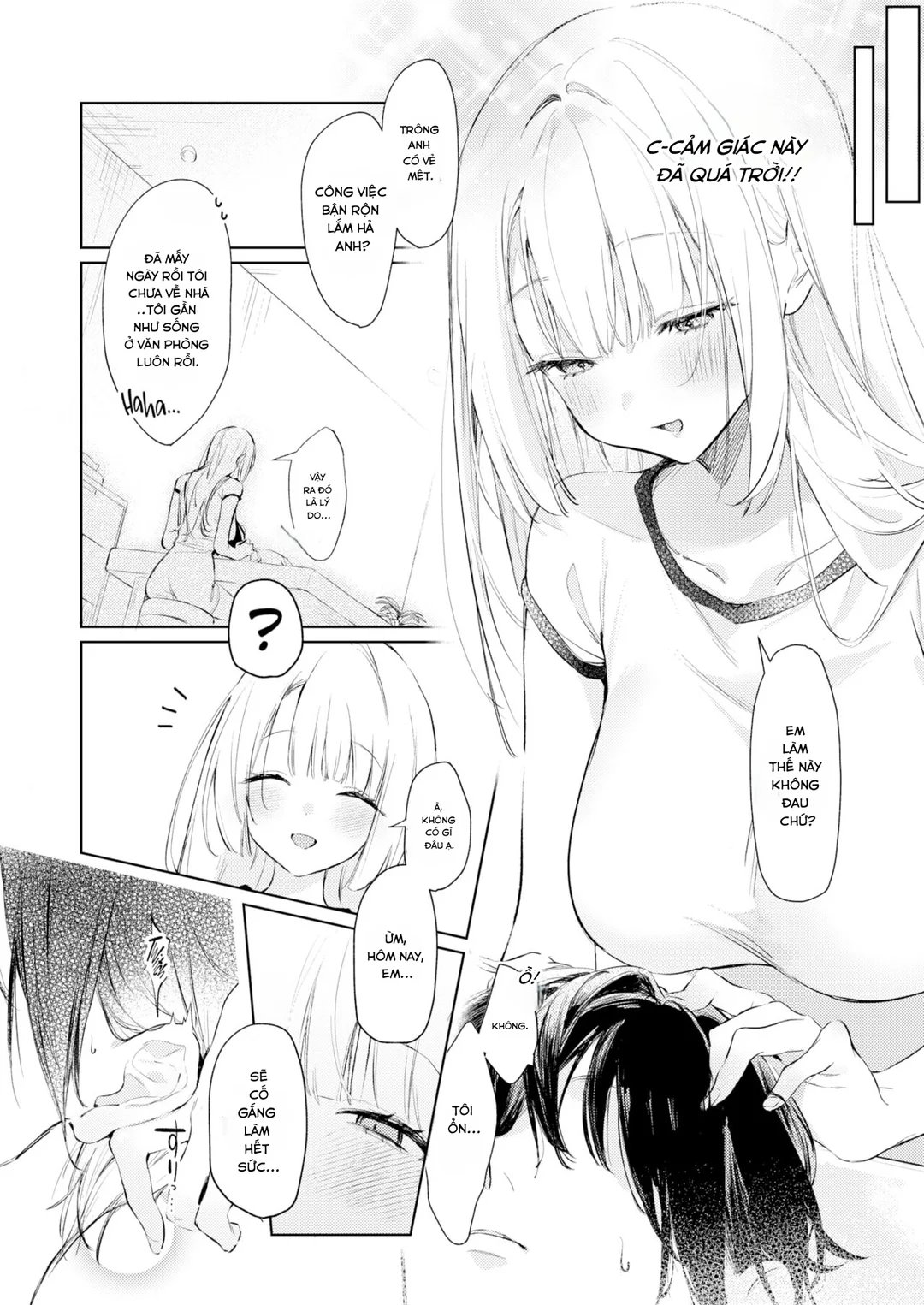 HentaiVN.net - Ảnh 4 - Omori-San Muốn Trở Thành Nỗi Khổ Tâm - Oneshot