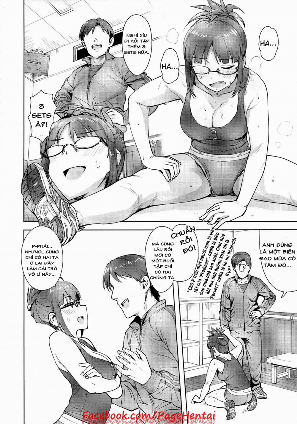 HentaiVN.net - Ảnh 4 - Stretching with Ritsuko (The Idolmaster) [Ritsuko to Stretch!] - Oneshot