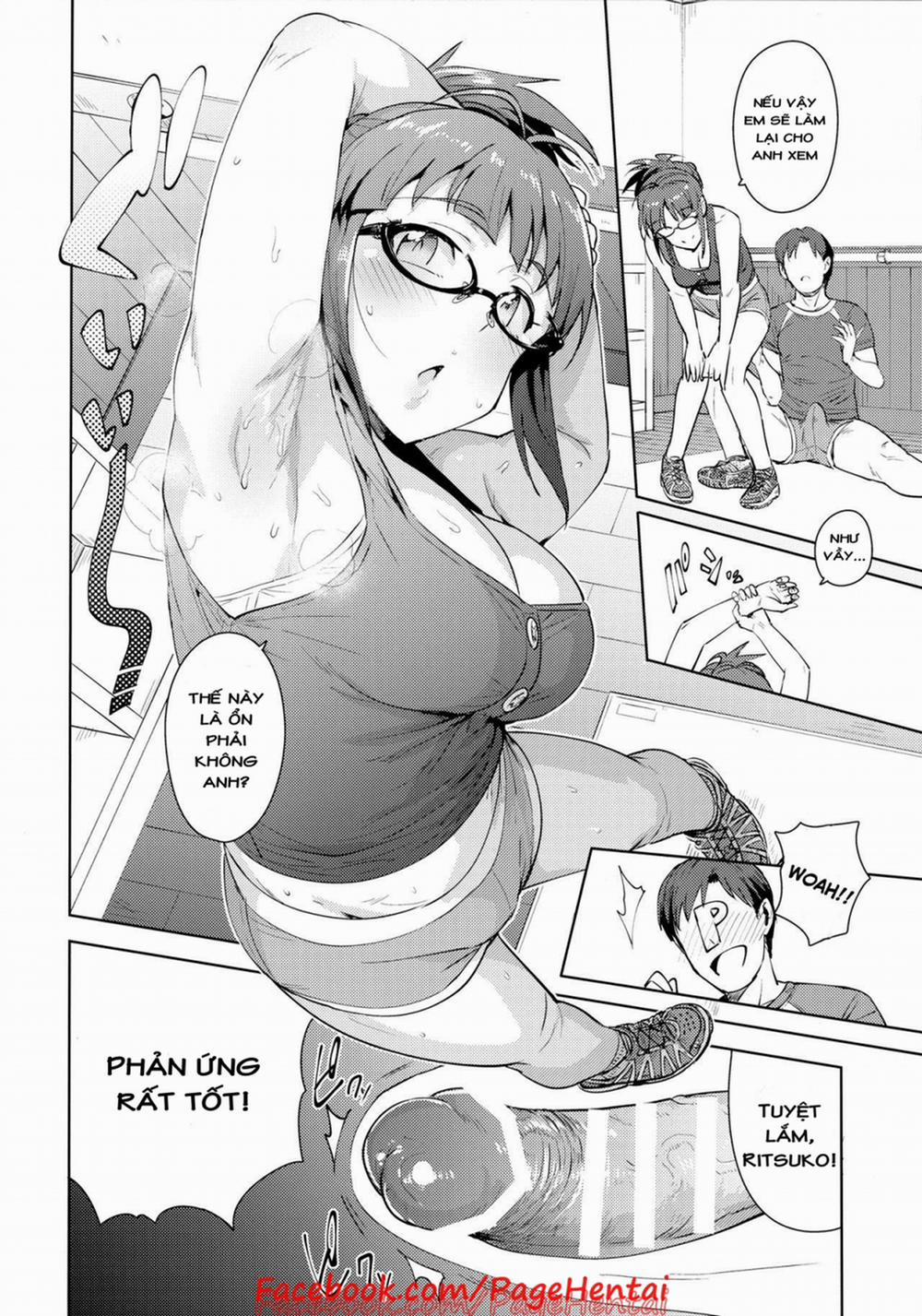 HentaiVN.net - Ảnh 8 - Stretching with Ritsuko (The Idolmaster) [Ritsuko to Stretch!] - Oneshot