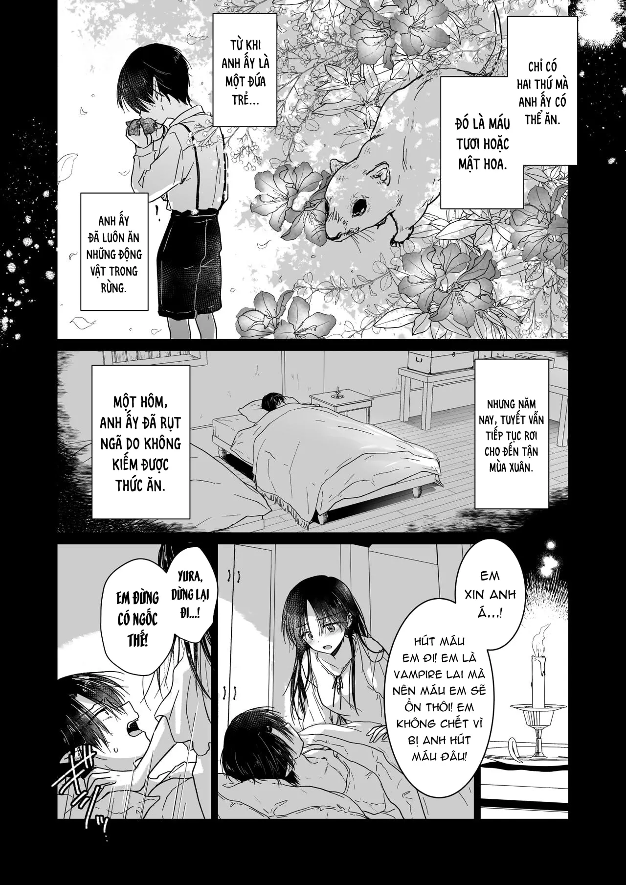 HentaiVN.net - Ảnh 18 - Máu còn ngọt hơn mật hoa - Oneshot