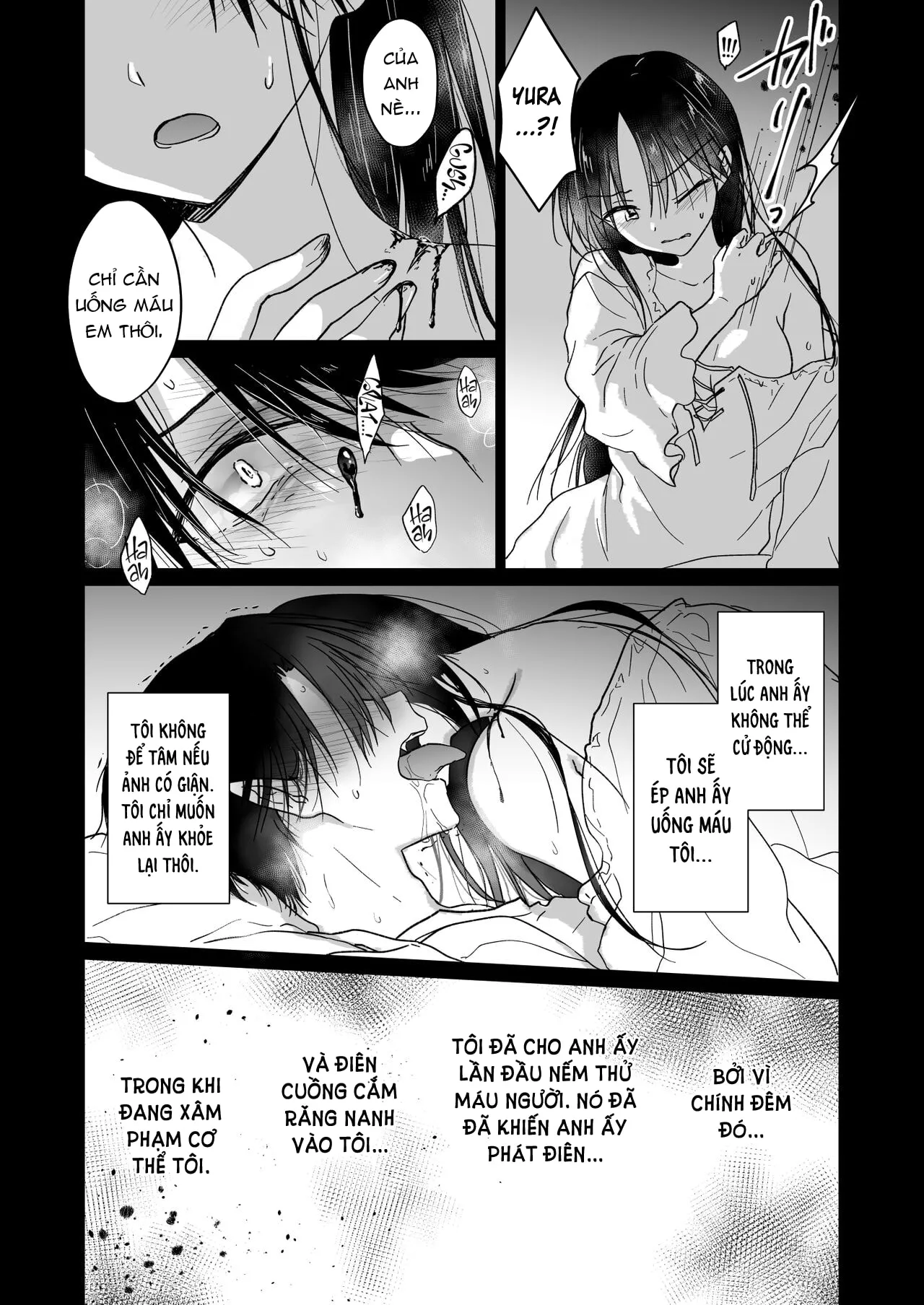 HentaiVN.net - Ảnh 19 - Máu còn ngọt hơn mật hoa - Oneshot