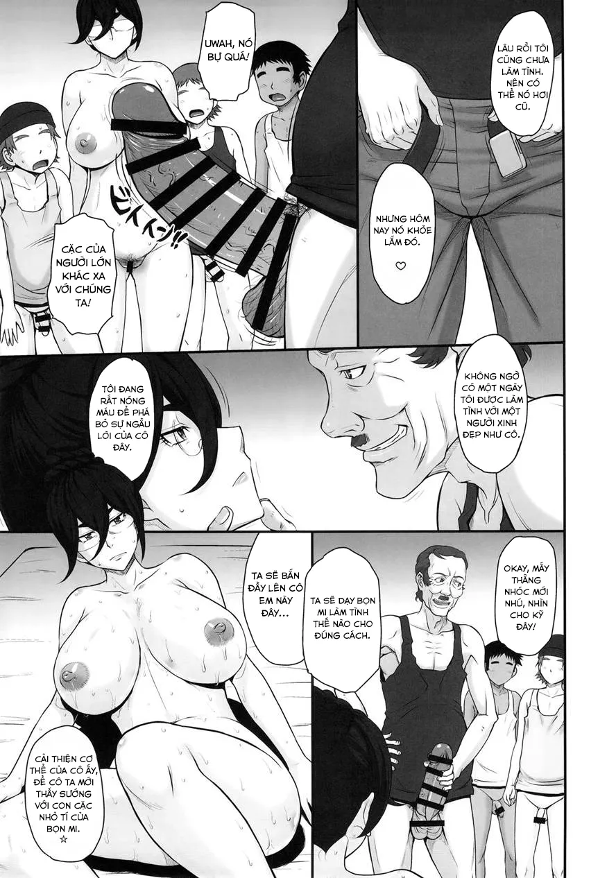 HentaiVN.net - Ảnh 13 - Thuần phục cô hầu gái ngầu lòi bằng tinh trùng [Shota Gui Maid no Gosan to Daishou] - Oneshot