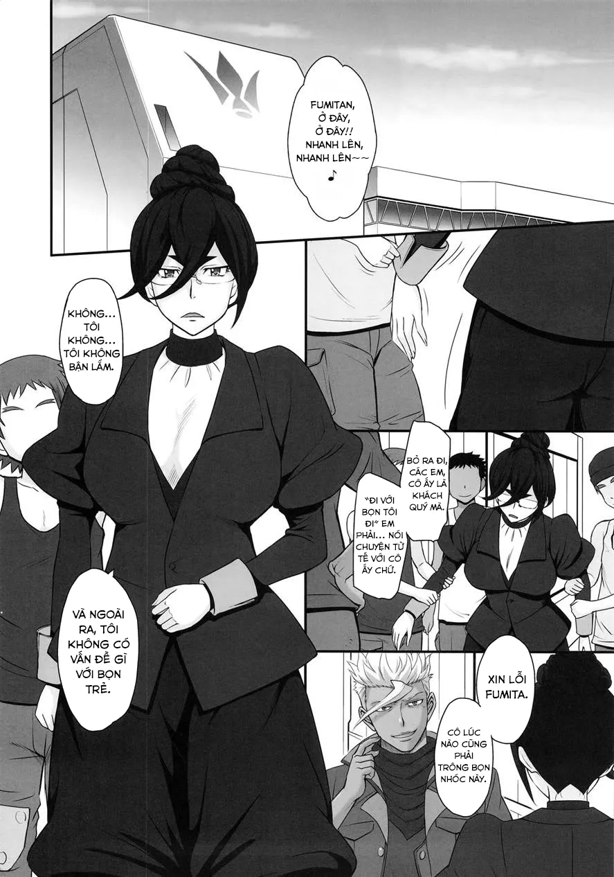 HentaiVN.net - Ảnh 4 - Thuần phục cô hầu gái ngầu lòi bằng tinh trùng [Shota Gui Maid no Gosan to Daishou] - Oneshot