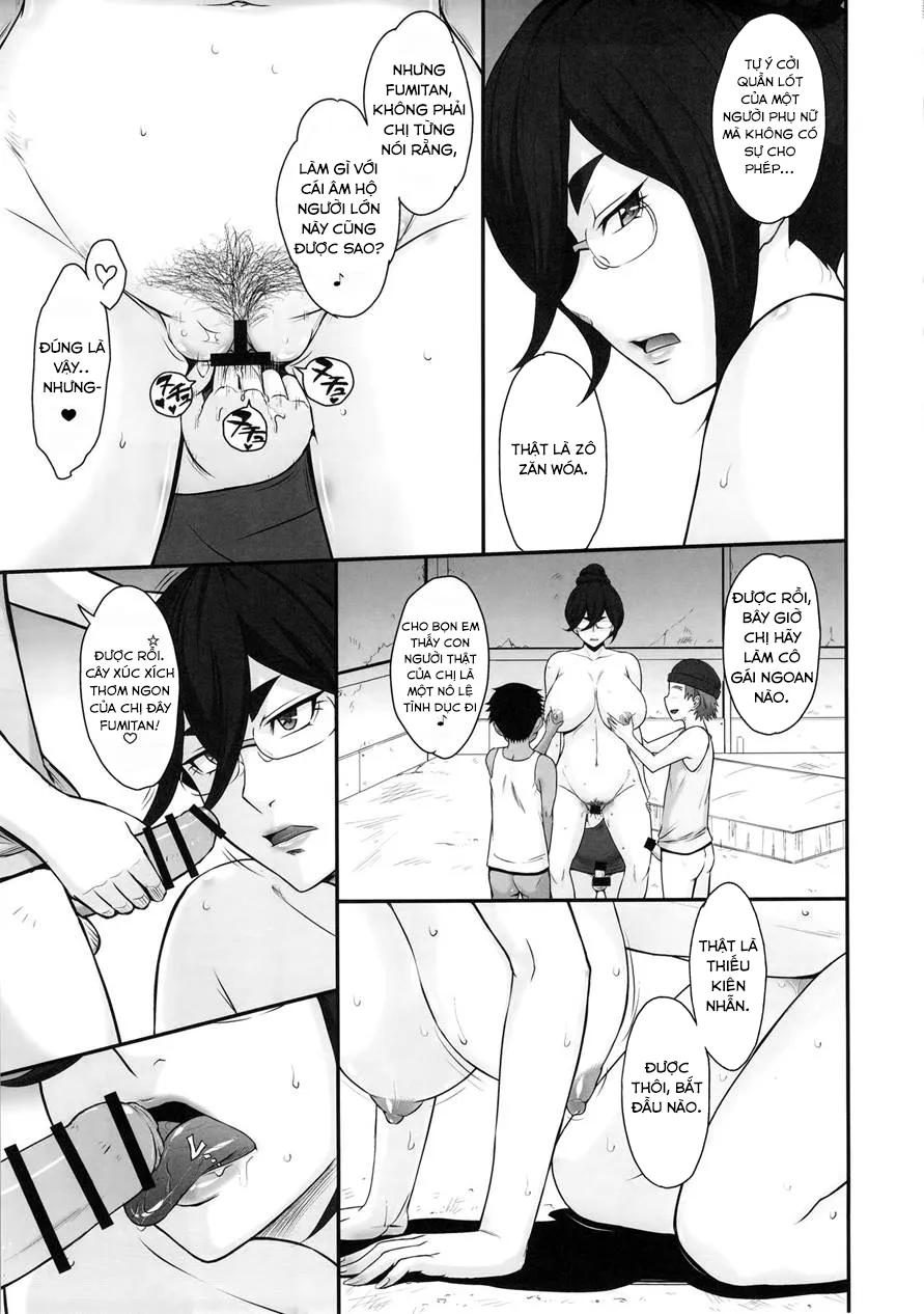HentaiVN.net - Ảnh 7 - Thuần phục cô hầu gái ngầu lòi bằng tinh trùng [Shota Gui Maid no Gosan to Daishou] - Oneshot