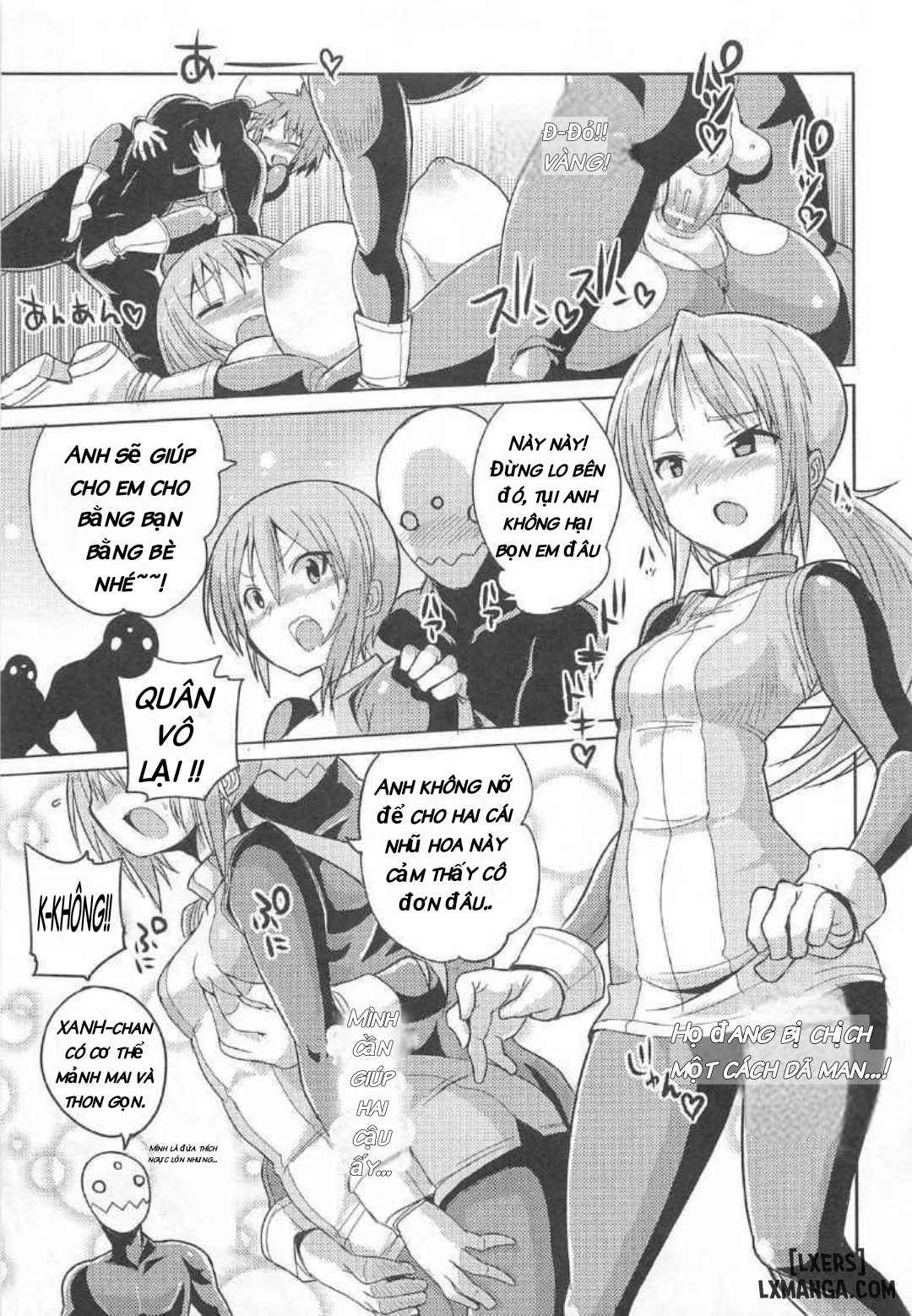 HentaiVN.net - Ảnh 13 - Chiến đội baifoman - Oneshot(ending)