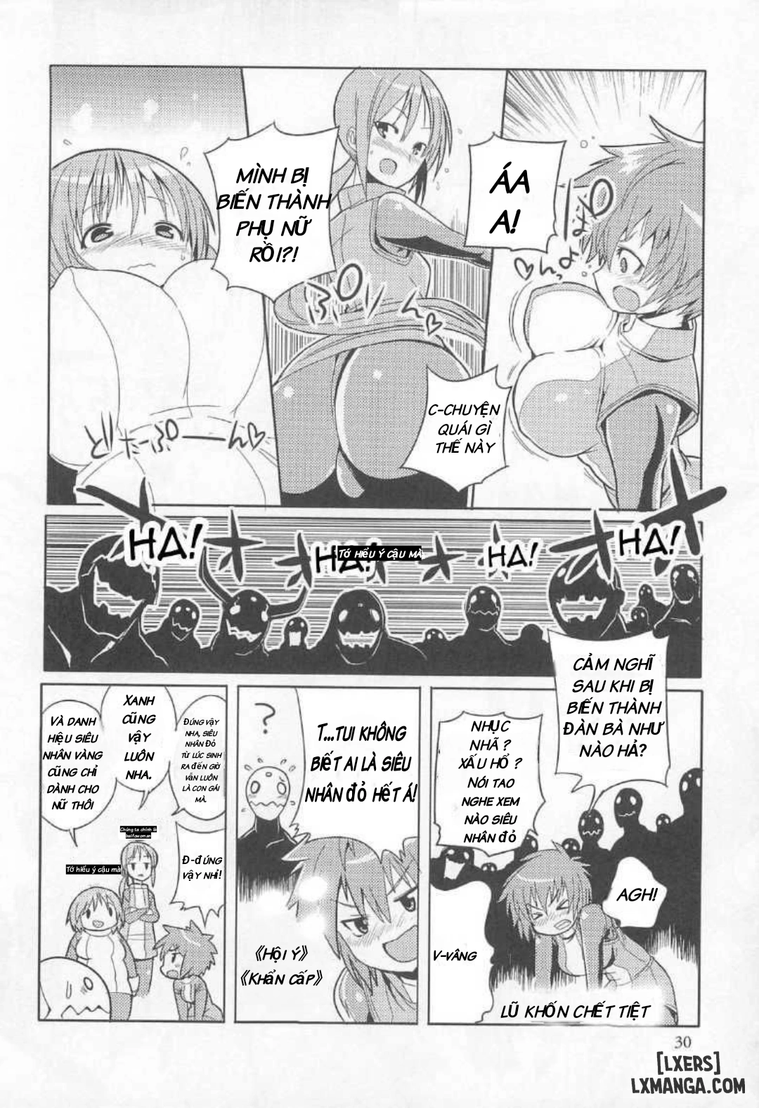 HentaiVN.net - Ảnh 4 - Chiến đội baifoman - Oneshot(ending)